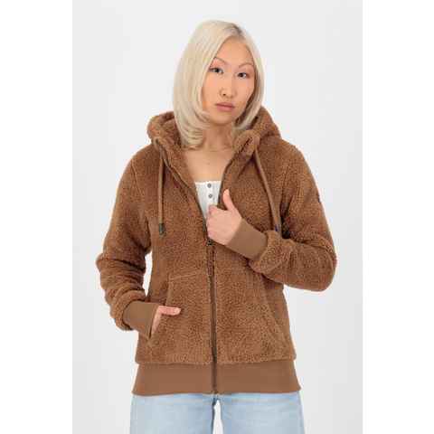 Alife & Kickin Sweatjacke TabeaAK G Teddy Sweat Jacket Damen Sweatjacke, Jacke