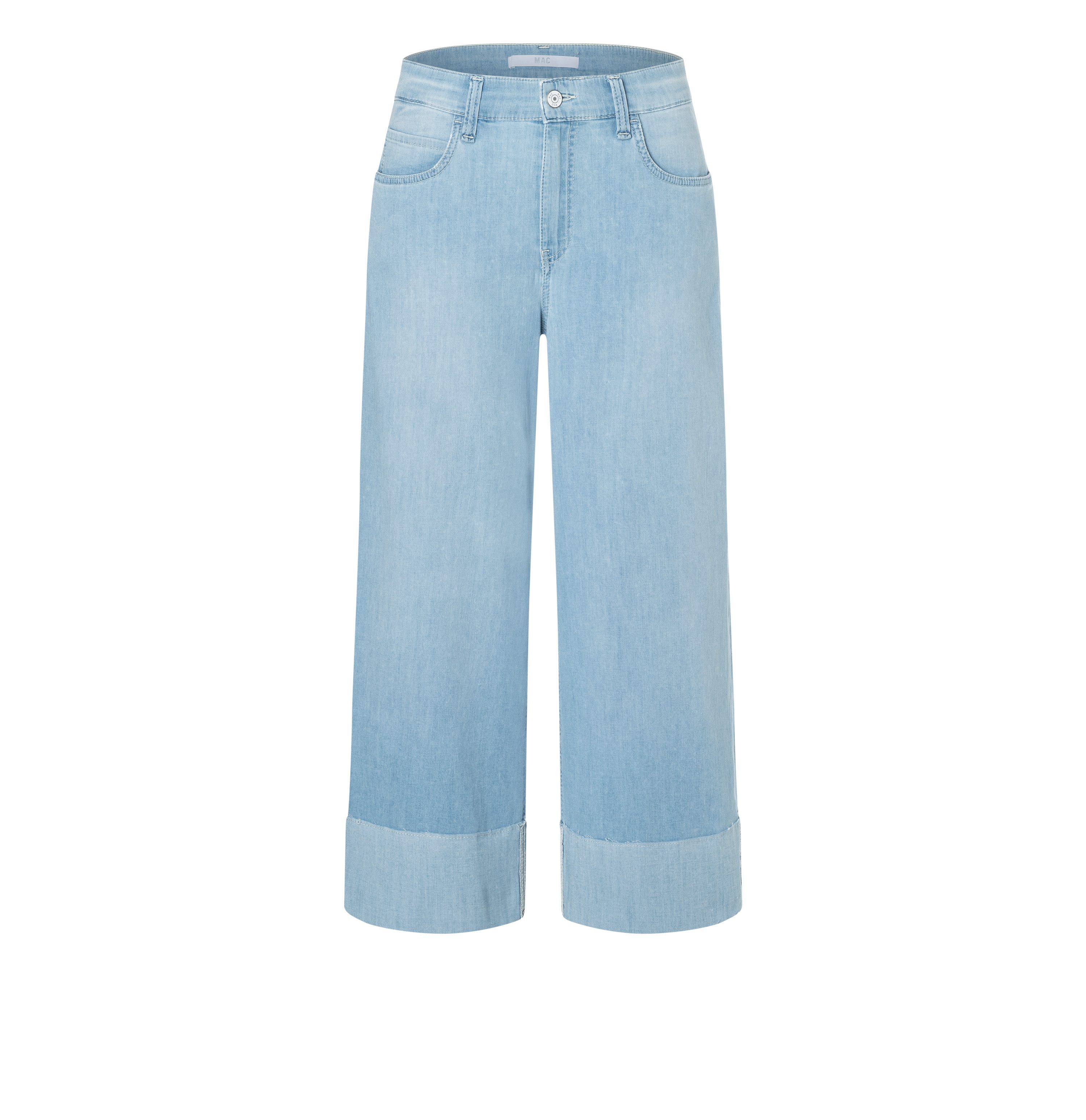 MAC Straight-Jeans NEVADA cropped im Five-Pocket Style