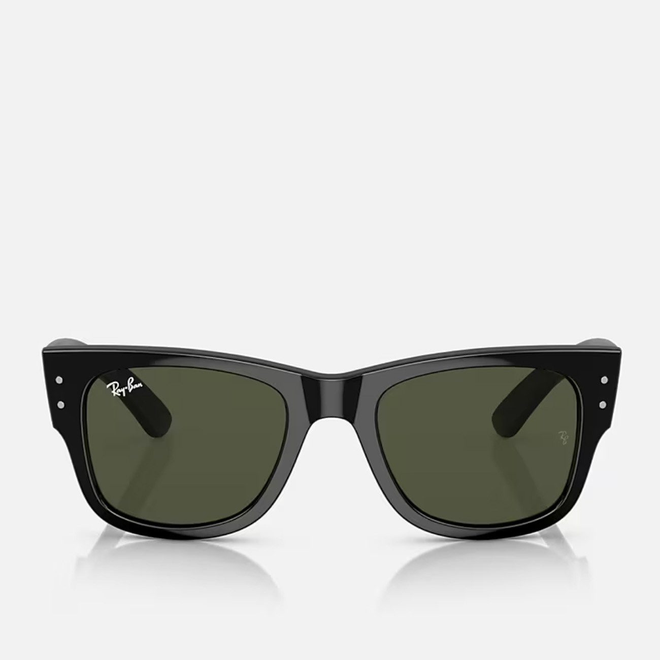 Ray-Ban Sonnenbrille Ray-Ban Mega Wayfarer Black Green günstig online kaufen
