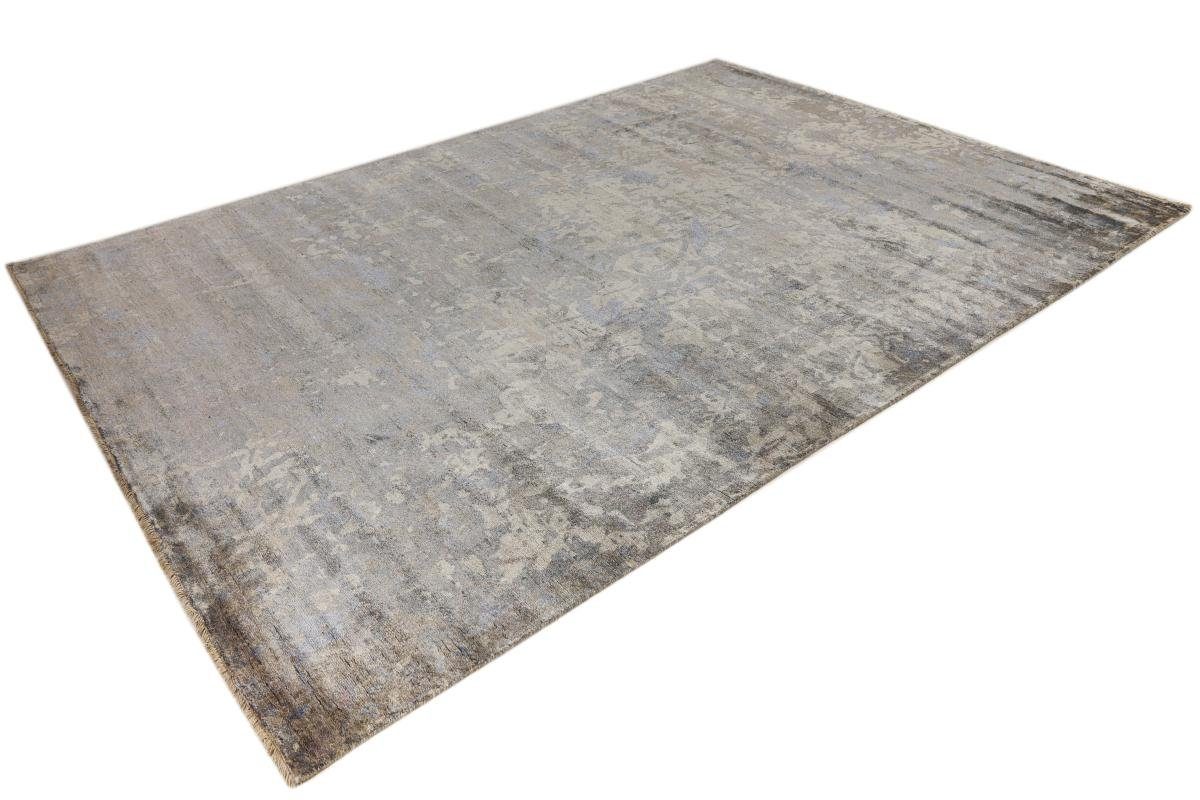 Handgeknüpfter Orientteppich Nain rechteckig, 244x350 mm 10 Sadraa Moderner Designteppich, / Orientteppich Trading, Höhe: