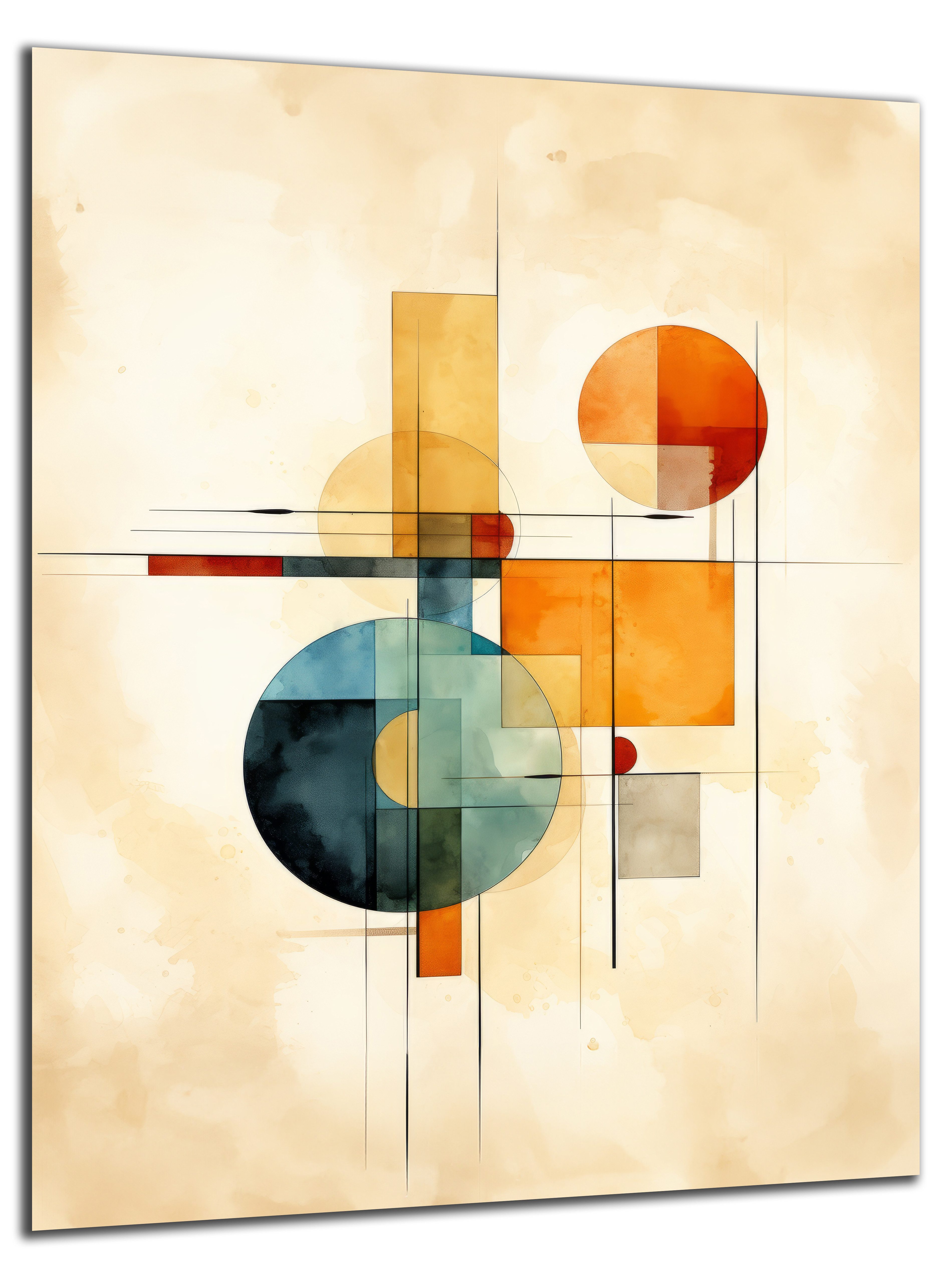 Leinwandbild Modern Abstrakt Wandbilder XXL Wandbild Wand Deko Leinwand Bilder