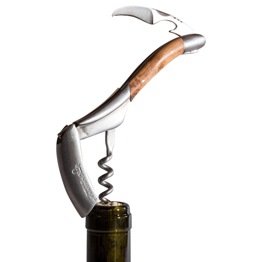 Laguiole en Aubrac Консервные ножи Kellnermesser Wacholder, Sommelier, original mit Zertifikat, hergestellt in Frankreich