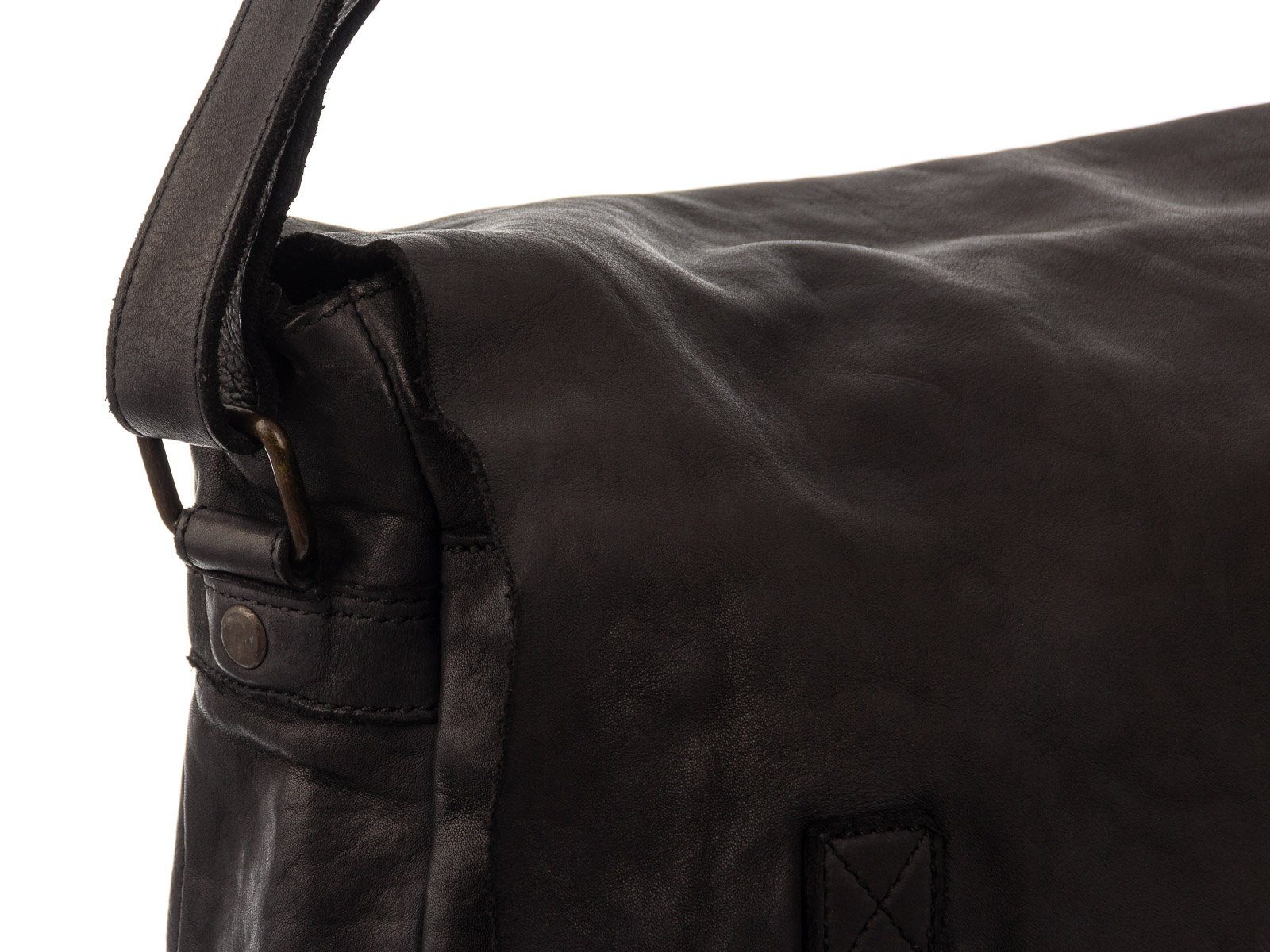 HARBOUR 2nd Messenger Bag Yamal Cool Casual Business Bag-Style Laptoptasche (1-tlg), Ankeranhänger