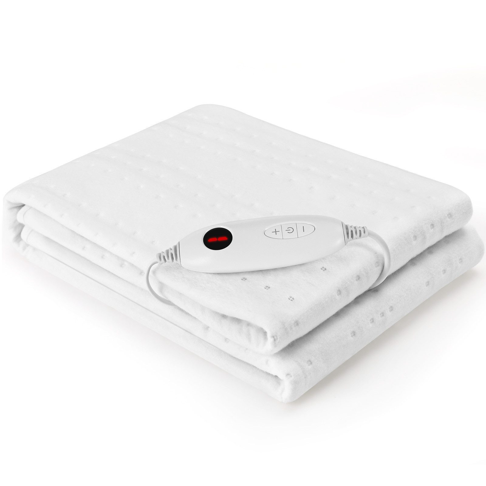 TLGREEN Wärmeunterbett mit Abschaltautomatik,Wärmebettunterlage Maschinenwaschbar,150x80cm/160x140/190×140cm/193x91CM,Einzel oder Doppel, 1,7 m lange Fernbedienung,Waschmaschinenfest, 6 Temperaturstufen,Automatische Abschaltung nach 8 Stunden