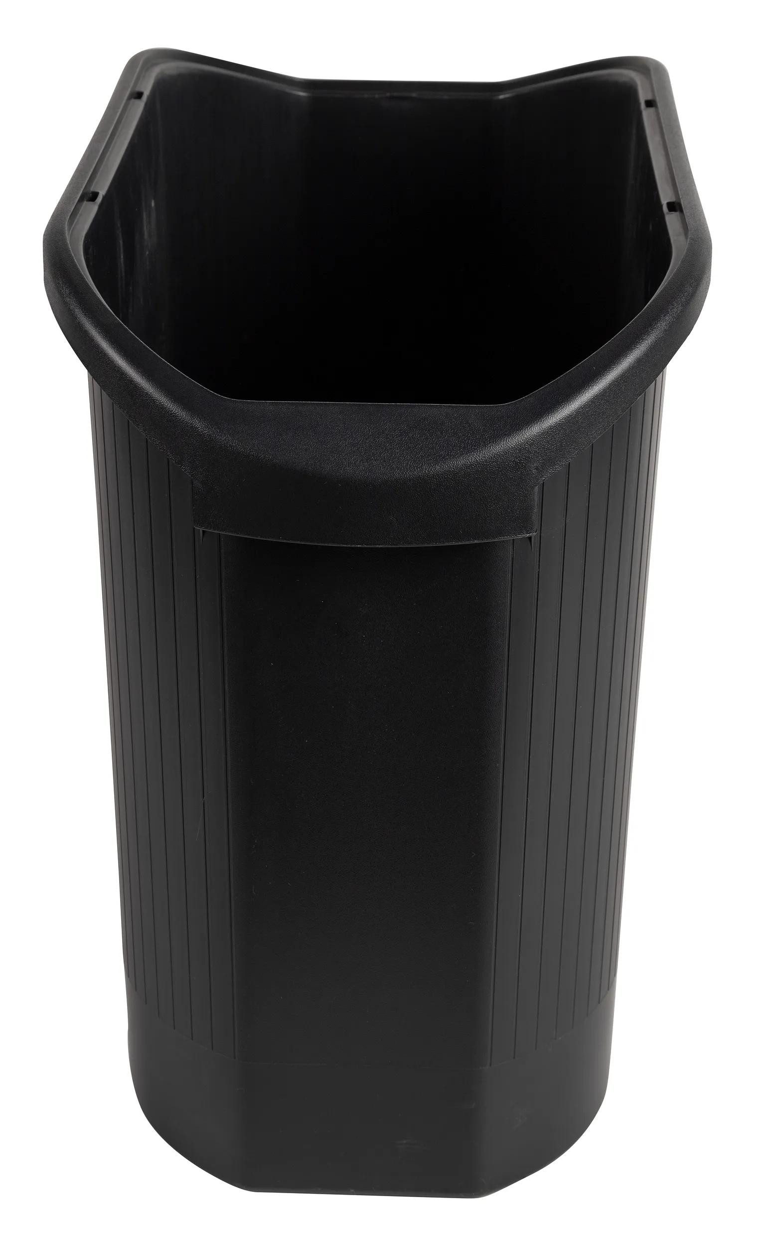 EXACOMPTA Papierkorb Öko-Papierkorb, Topline - Schwarz - 42714D, Papierkörbe