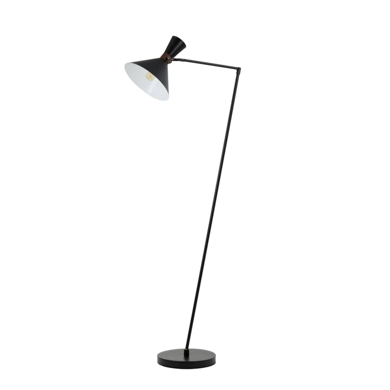Stehlampe Stehleuchte Stehlampe HOODIES Light & Living matt schwarz 70x28x194 cm