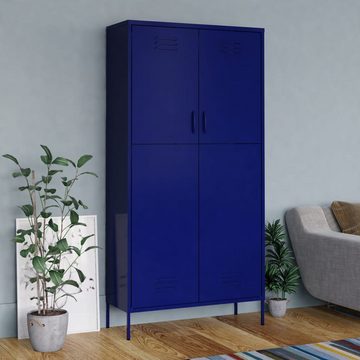 DOTMALL Mehrzweckschrank Kleiderschrank ist aus Stahl gefertigt,90 x 50 x 180 cm (B x T x H)