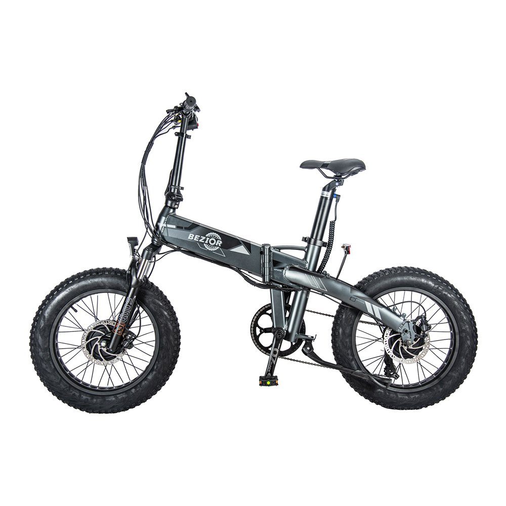 XF005 Elektrisches 1000W E-Bike DOTMALL bezior Doppelmotor DoppelAkkus Mountainbike