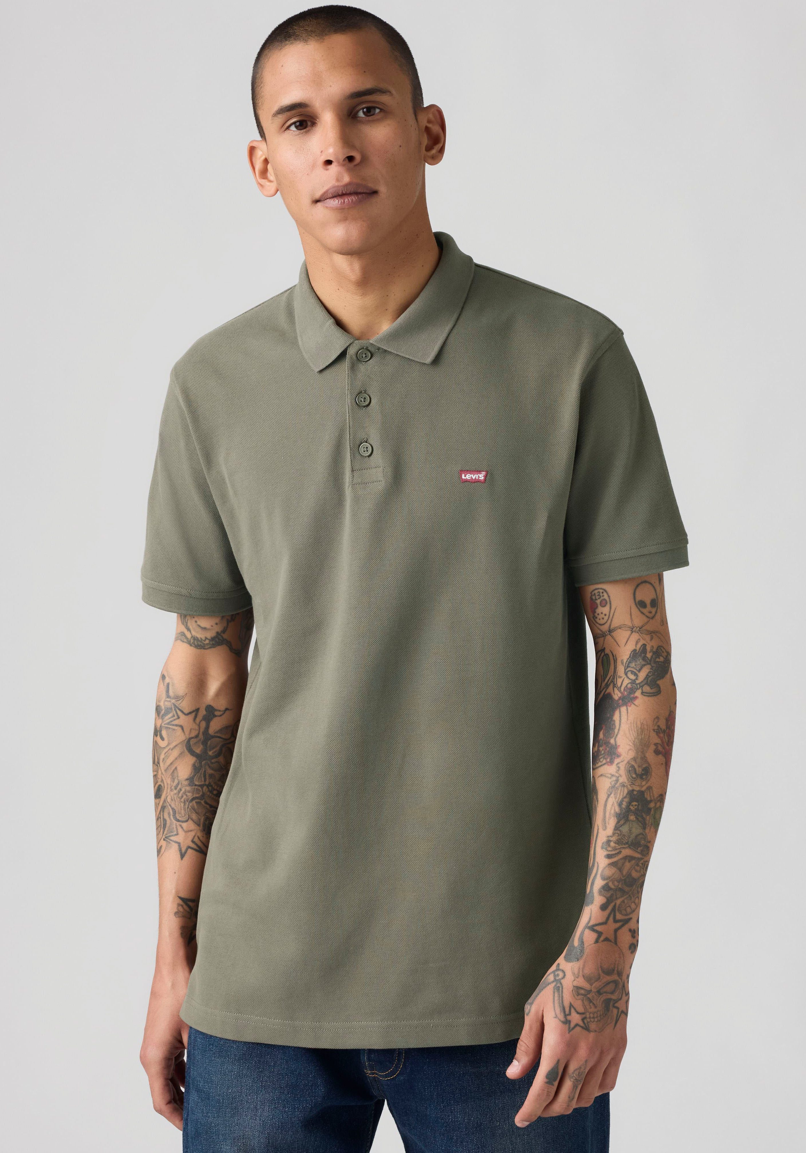 Levi's® Poloshirt LEVI'S HM POLO CLASSIC aus Piqué-Qualität