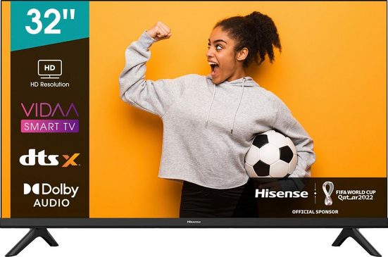 Hisense 32A4FG LED-Fernseher (80 cm/32 Zoll, HD ready, Smart-TV)