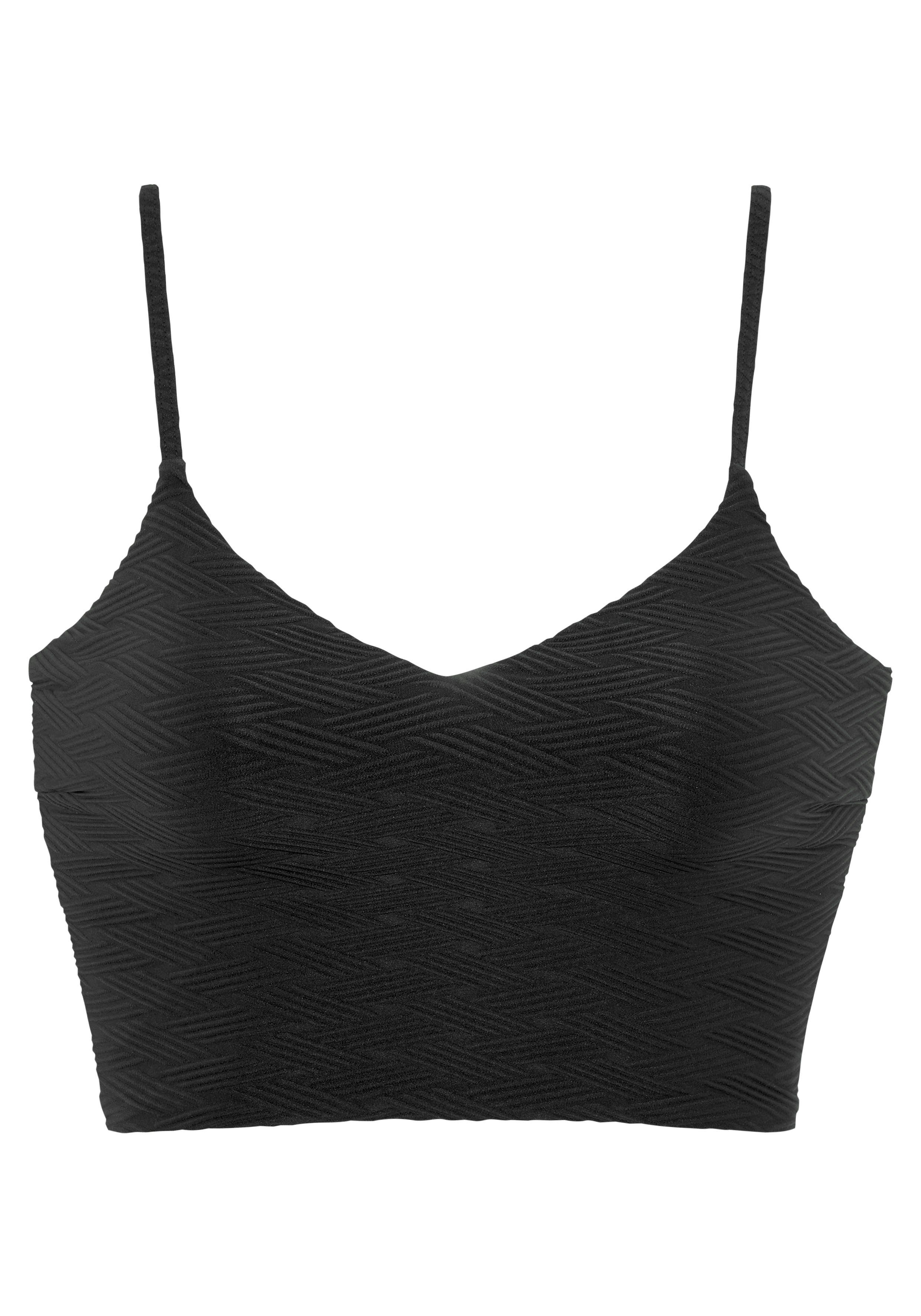 Sunseeker Crop-Bikini-Top Loretta, mit Strukturmuster günstig online kaufen