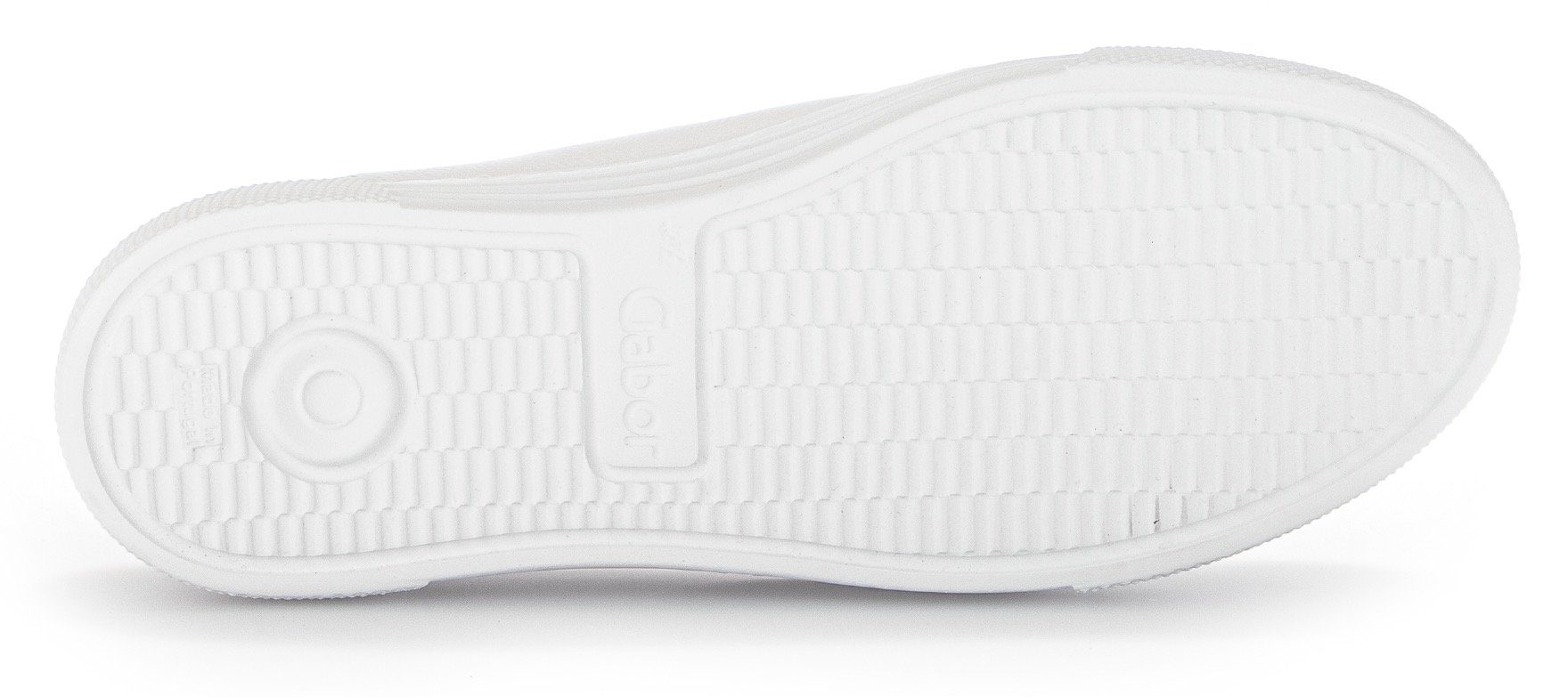 Gabor FLORENZ Plateausneaker mit bunten Besätzen, Weite G, Freizeitschuh, Halbschuh, Schnürschuh