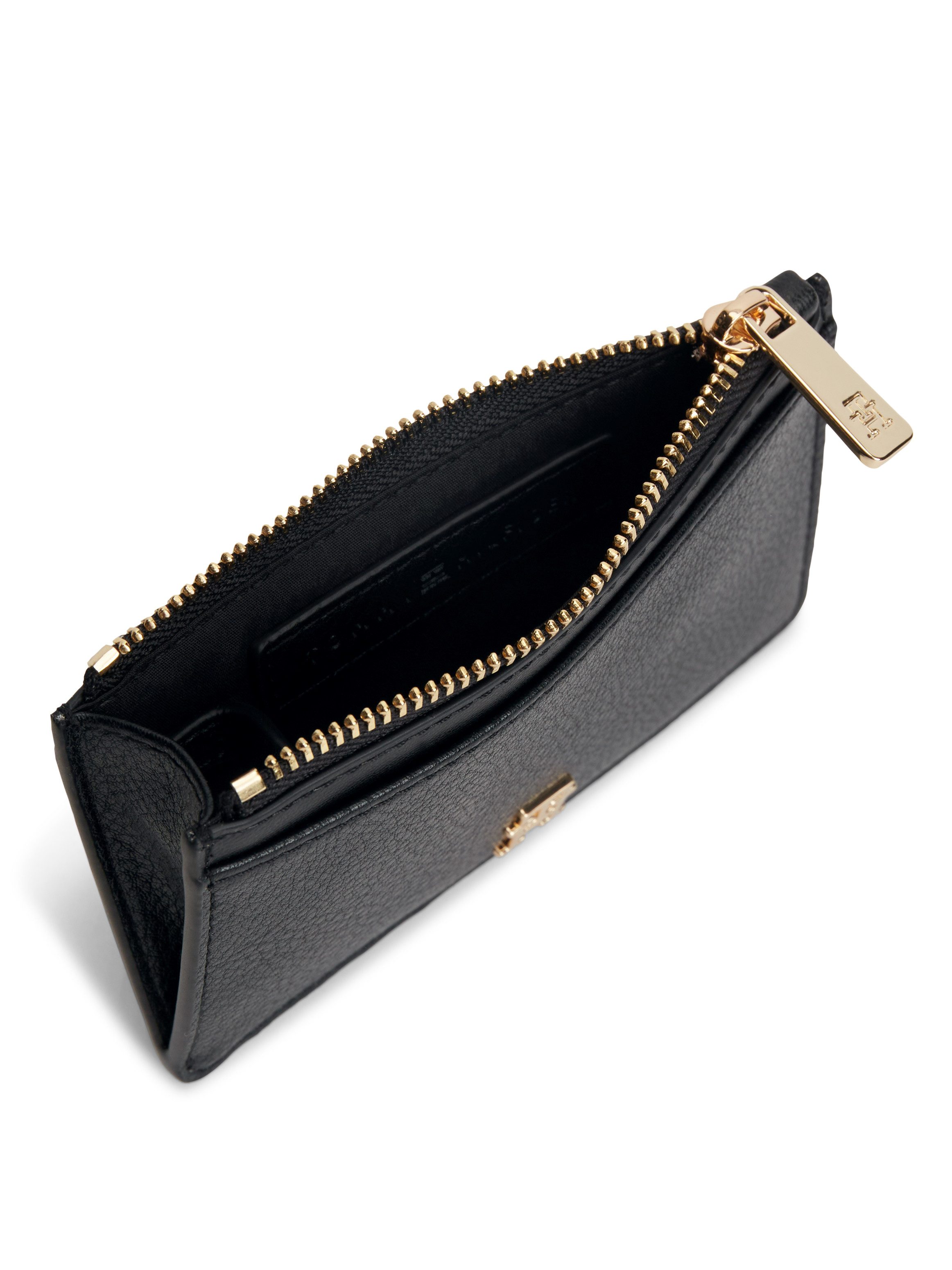 Tommy Hilfiger Kartenetui TH ICON LONG CC HOLDER, Unisex Minigeldbeutel, Portemonnaie mit Logoschriftzug