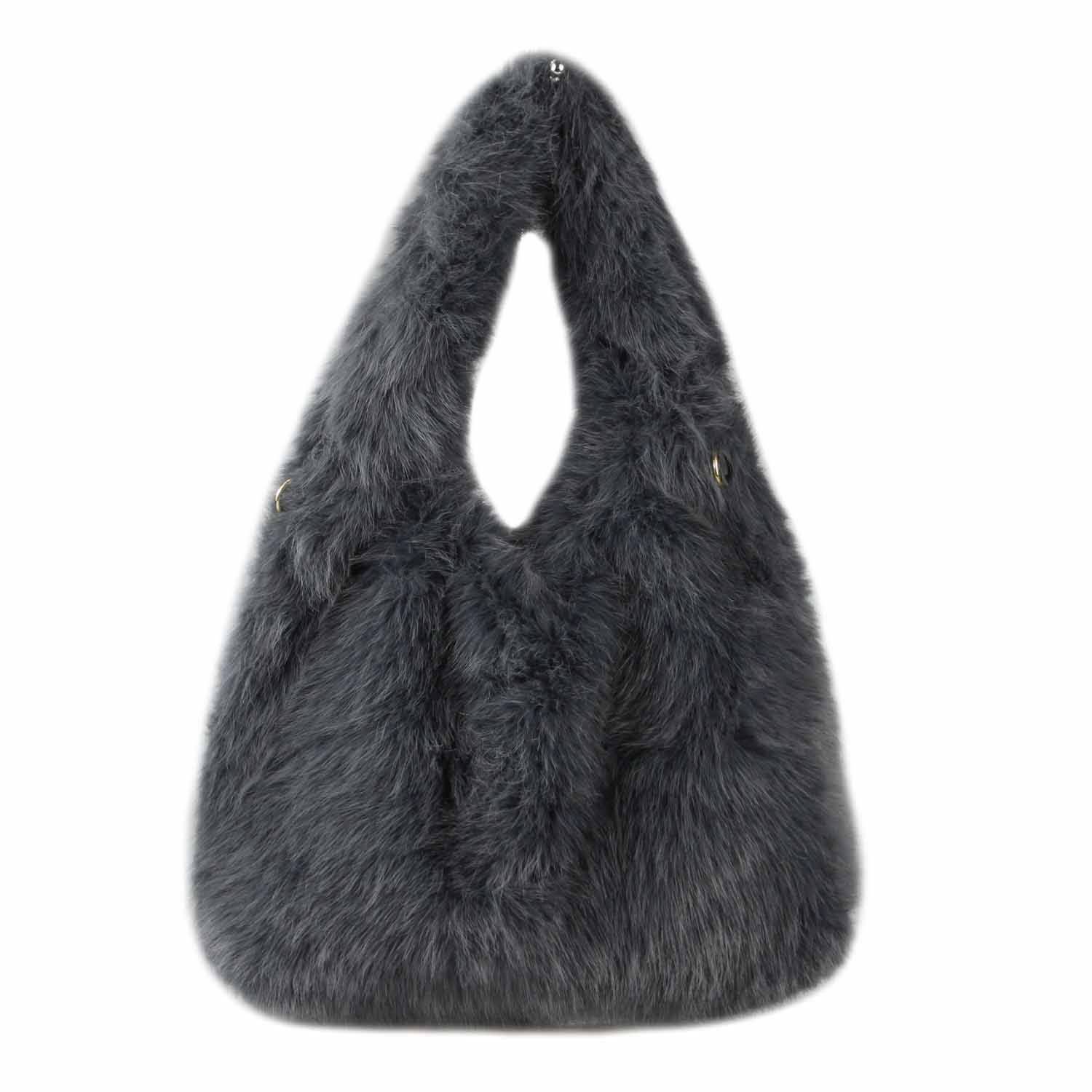 ITALYSHOP24 Schultertasche XL Damen Leopard Print Tasche PELZTASCHE Shopper günstig online kaufen