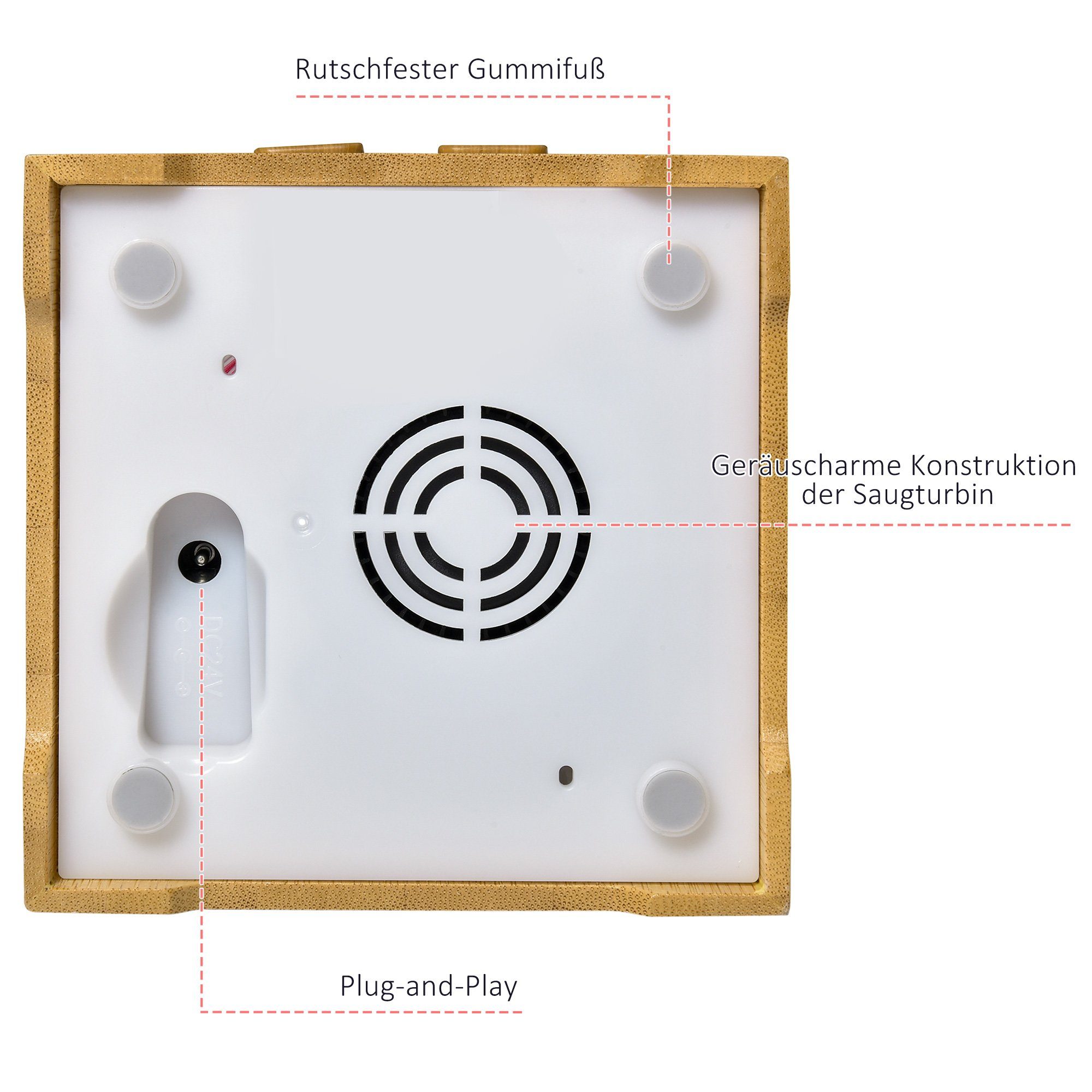 Duftlampe HOMCOM Aroma-Diffusor