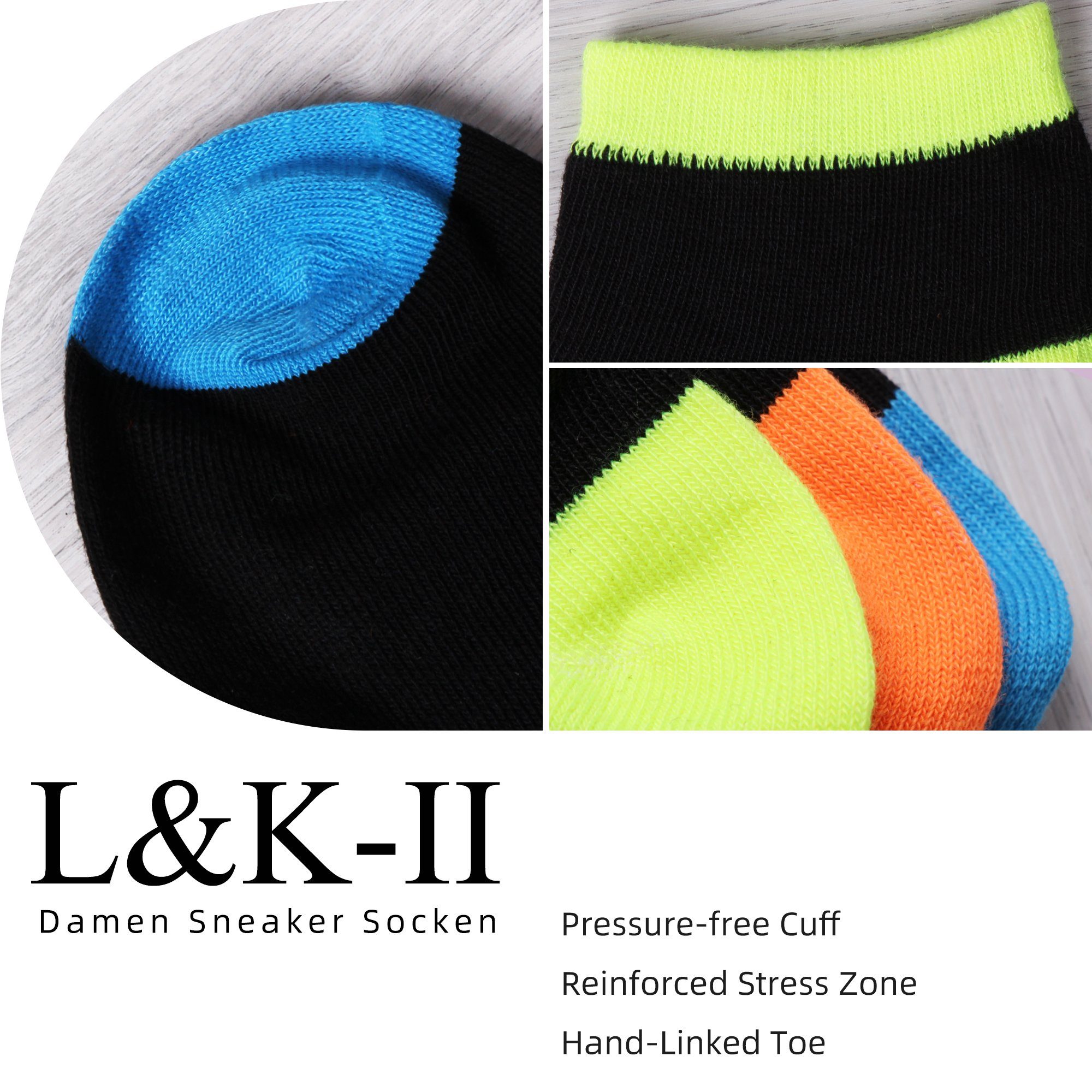 Libella Sneakersocken 92281 (12er-Pack) Sneaker Socken uni Farbe