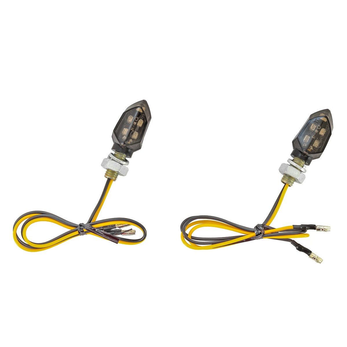 Lumitecs Blinker LED Blinker Motorrad # KP8 mit E-Prüfzeichen 2 Stück getönt