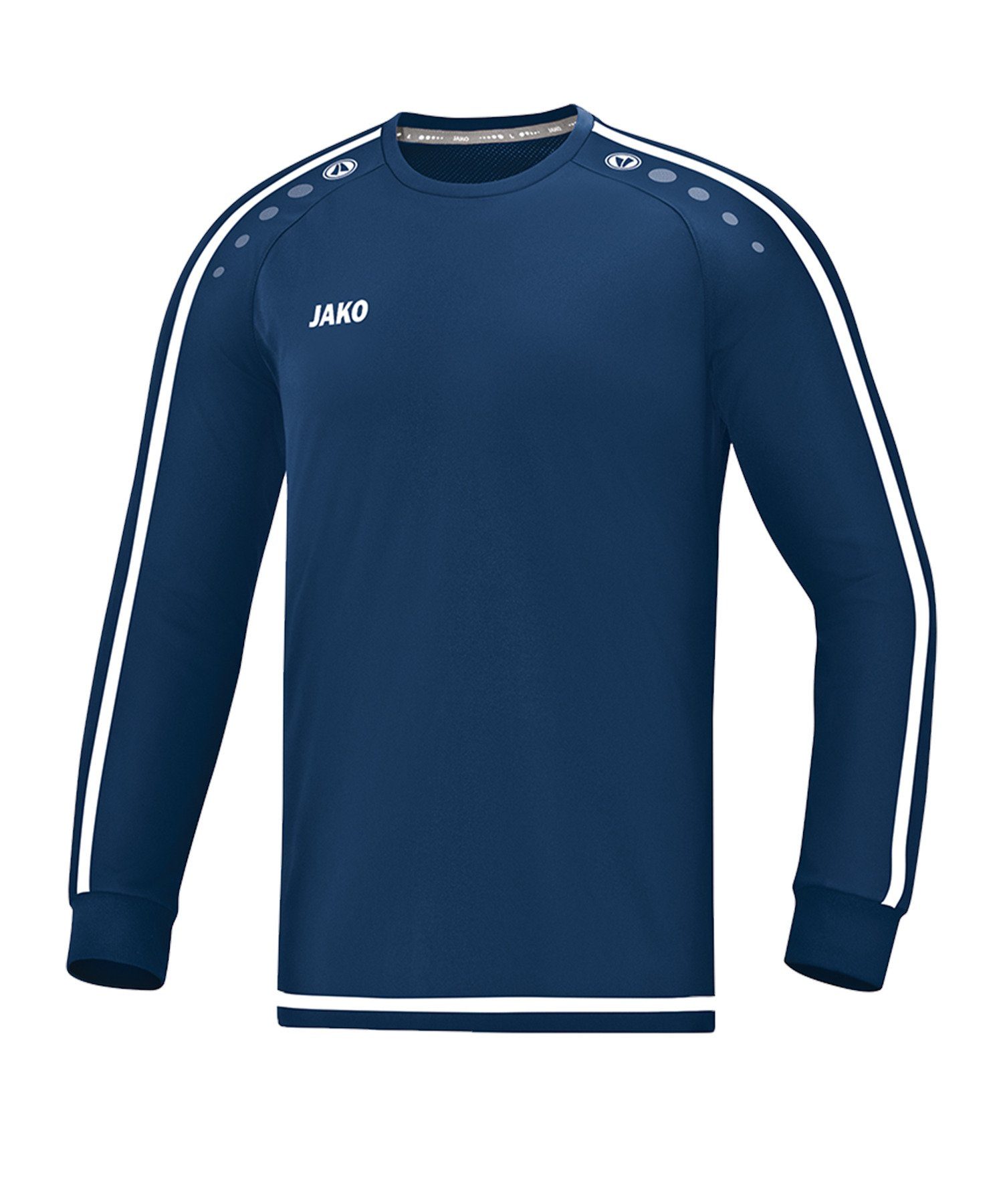 Jako Fußballtrikot Striker 2.0 Trikot langarm Kids Blau