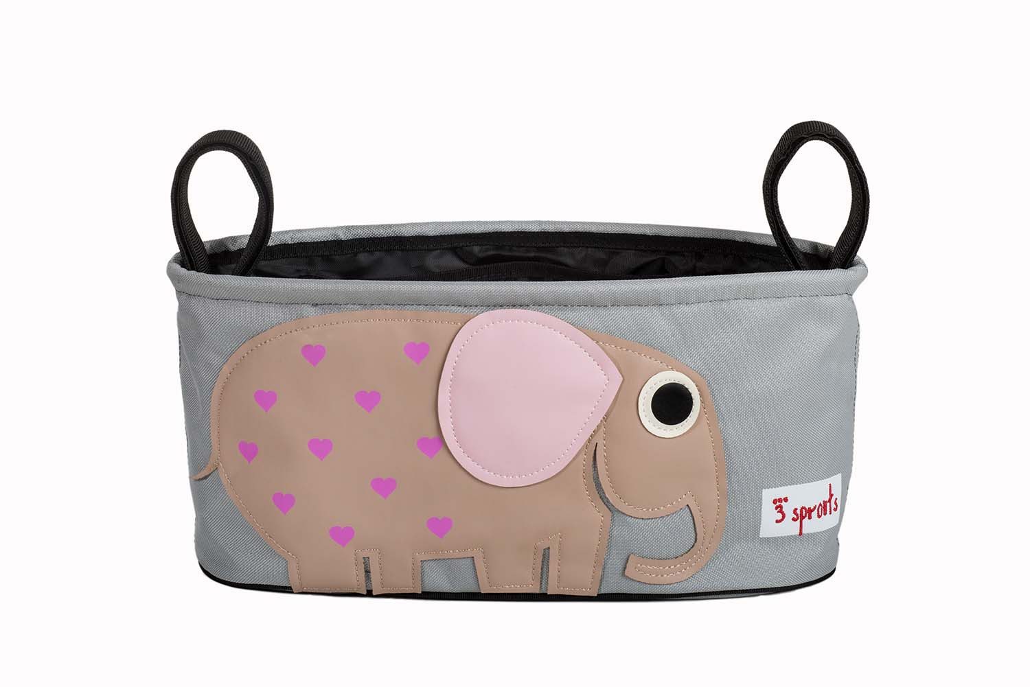 3 Sprouts Kinderwagen-Tasche 3 Sprouts - Kinderwagentasche Elefant