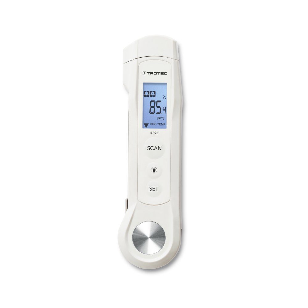 TROTEC Grillthermometer Lebensmittel-Thermometer BP2F, Temperatur in [°C] und [°F]