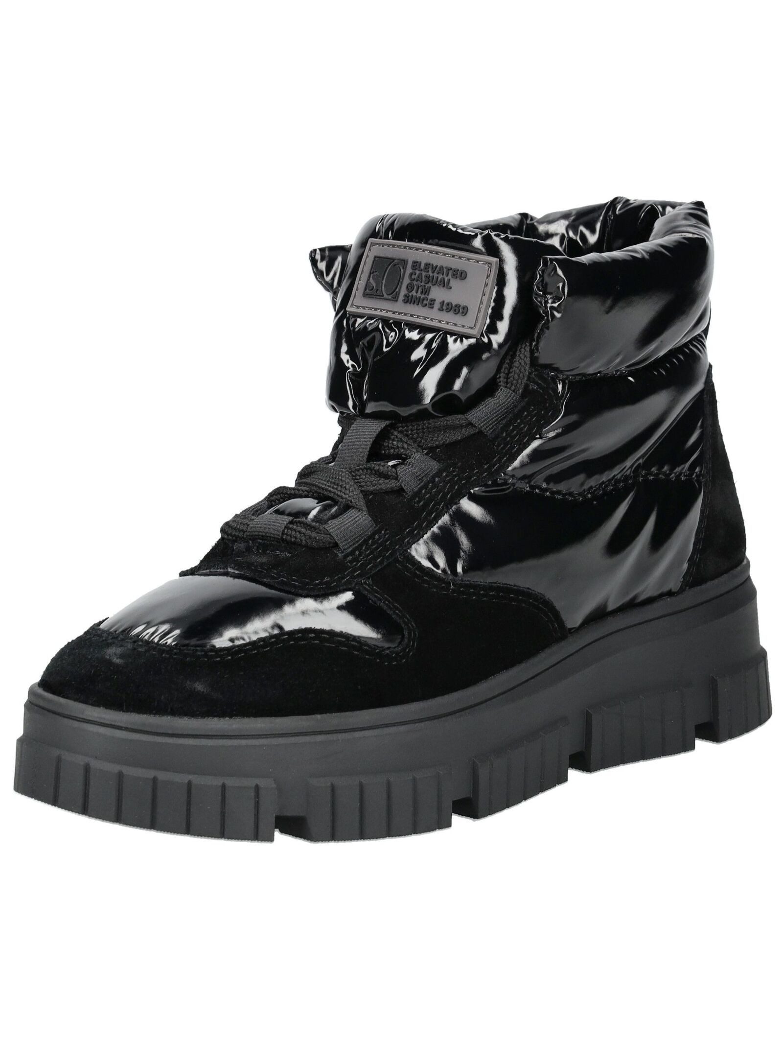 s.Oliver Stiefelette Leder/Textil Schnürstiefelette günstig online kaufen