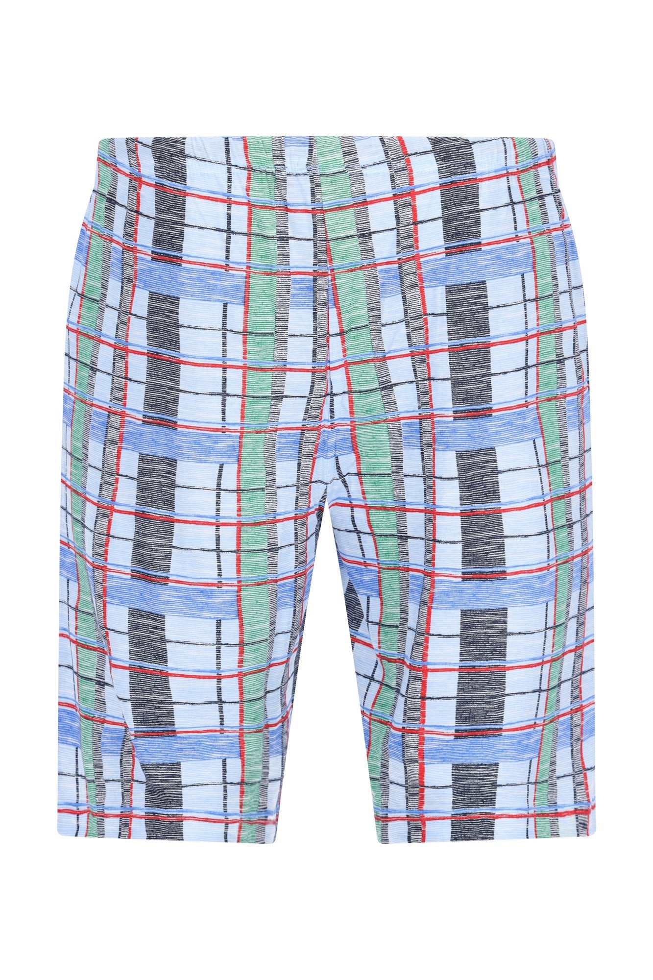 Hajo Schlafshorts Herren Short Mio x Mia Premium Cotton/TENCEL™ Modal Mix & Match