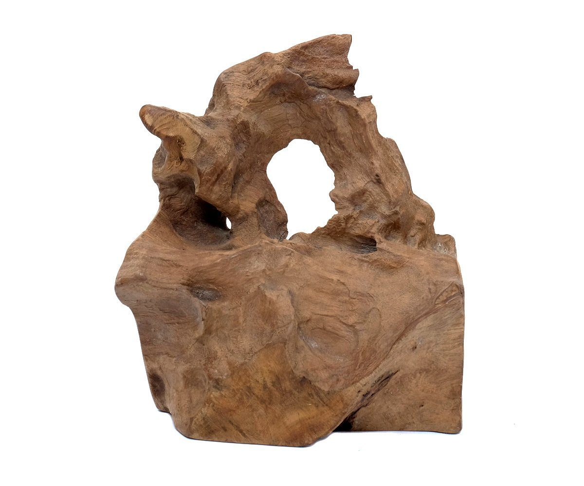 Brillibrum Skulptur echte Teakholz Wurzel Dekoration günstig online kaufen