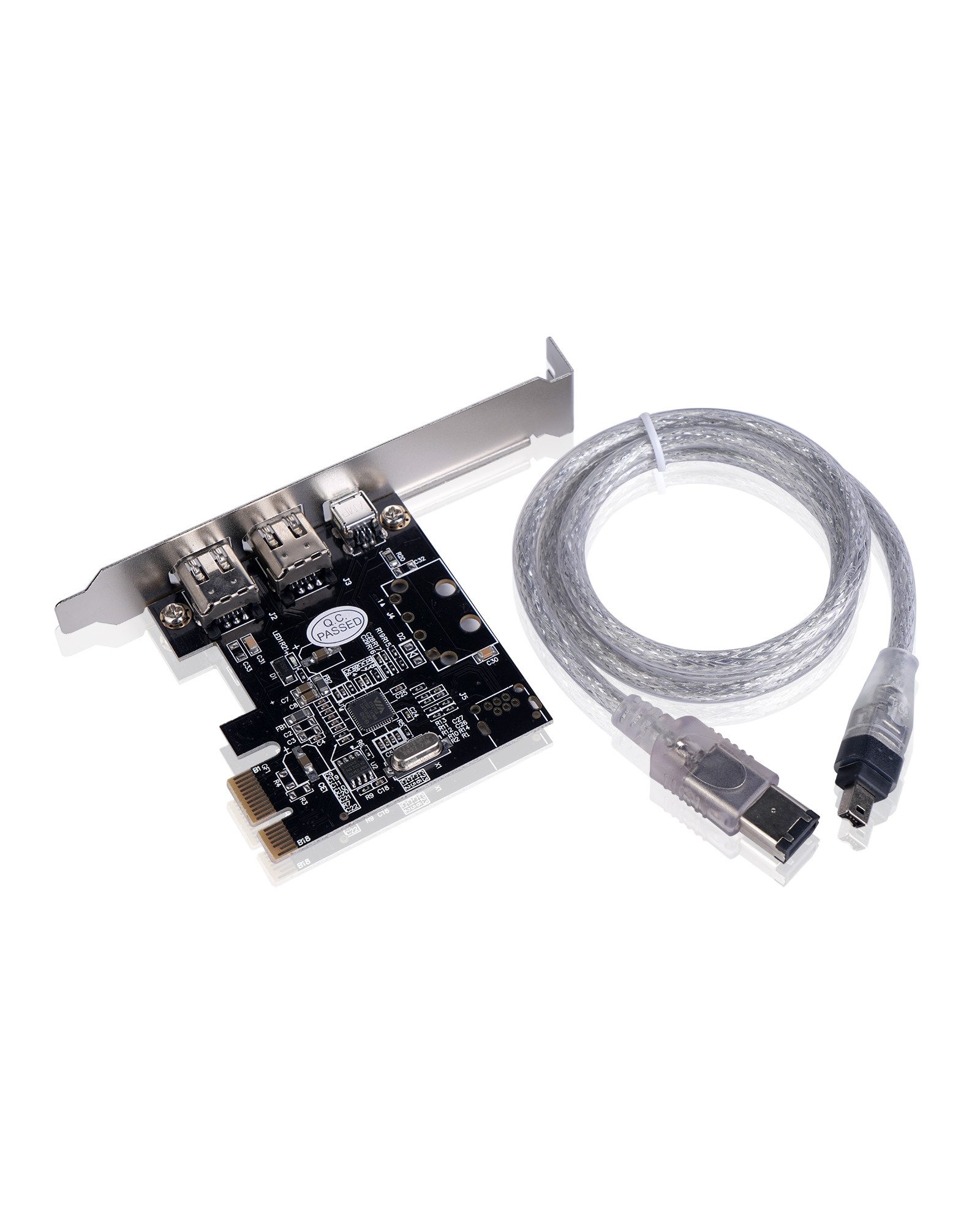 euroharry PCI-E Express 1394a IEEE1394 karte FireWire Schnittstellen karte Computer-Adapter