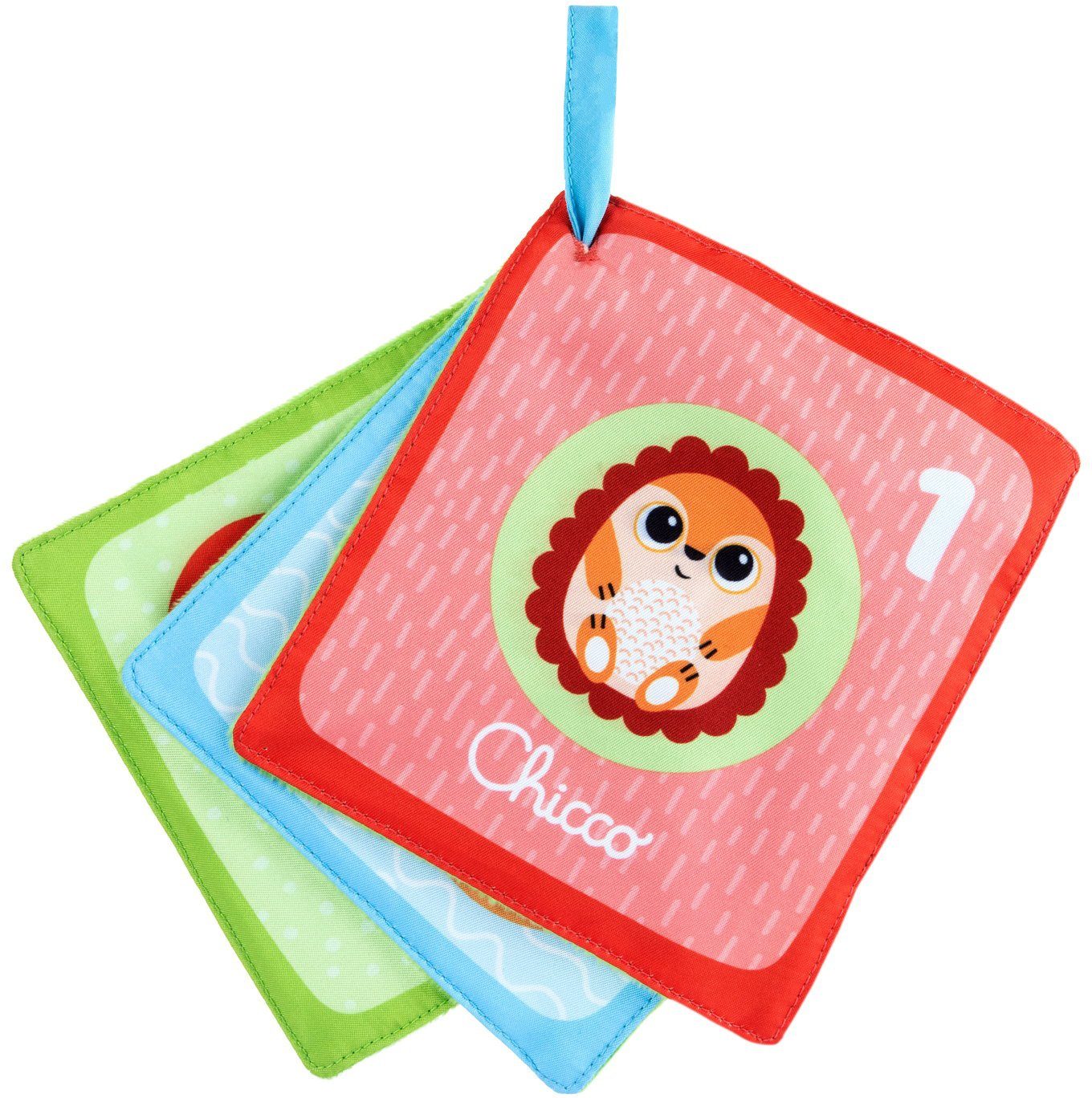 Chicco Greifspielzeug Animal Tummy Time, Spielkissen