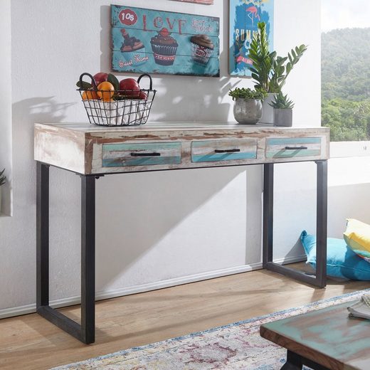 Wohnling Konsolentisch »WL5.428«, LINA Massivholz 130x79x40 cm