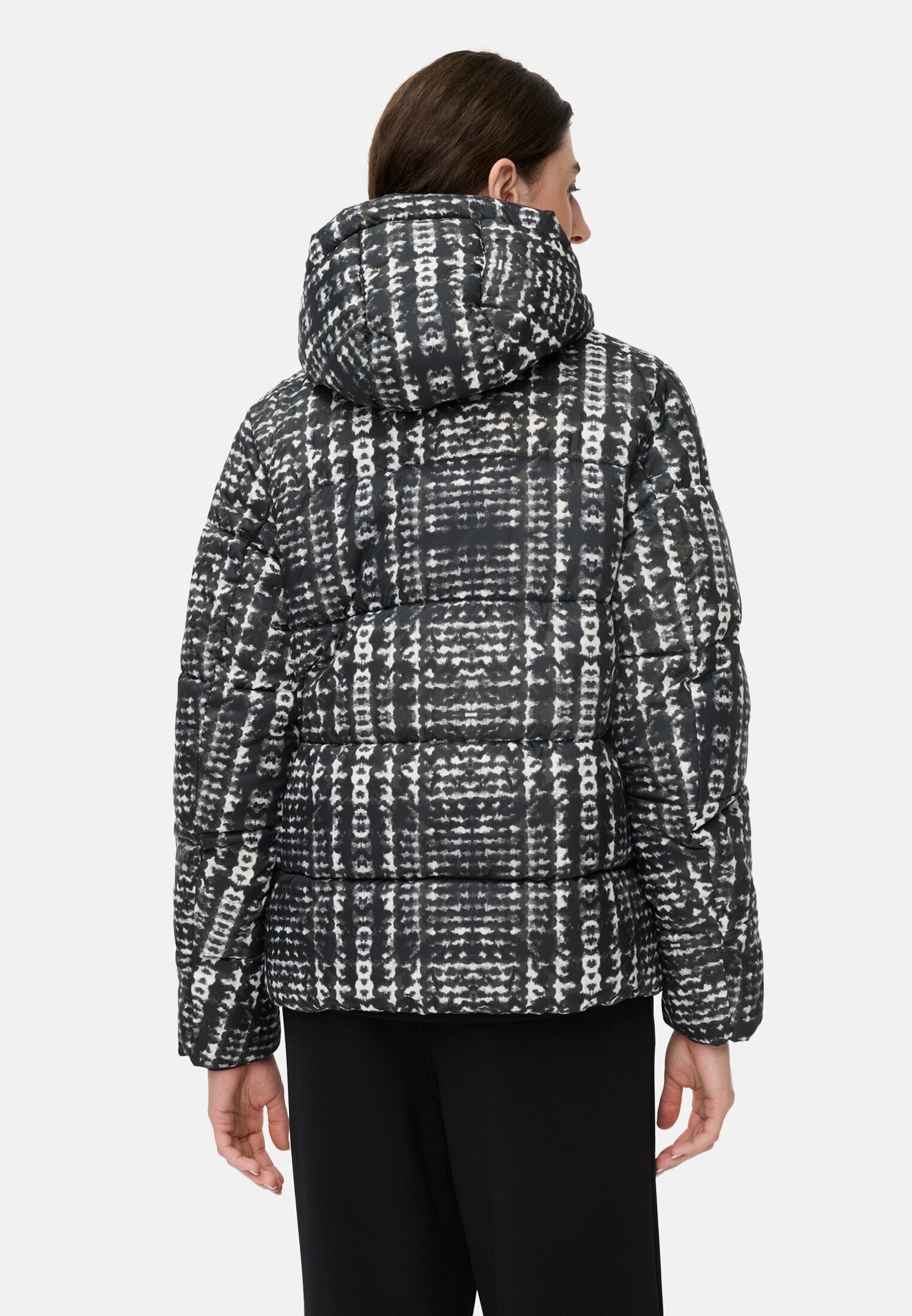 camel active Winterjacke mit verstellbarer Kapuze Langarm