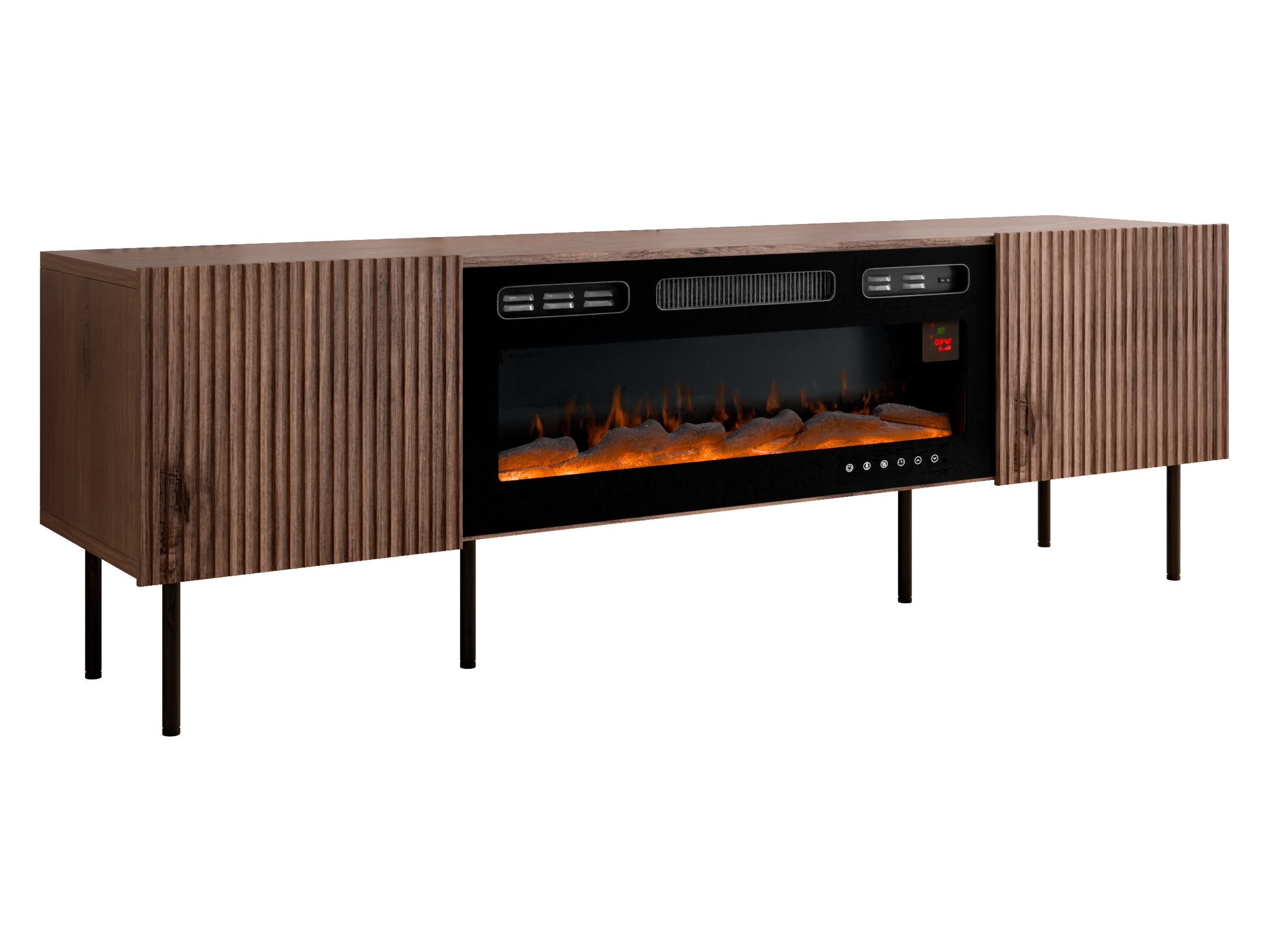 TV-Schrank Tacos 180 mit Elektrische Kamin