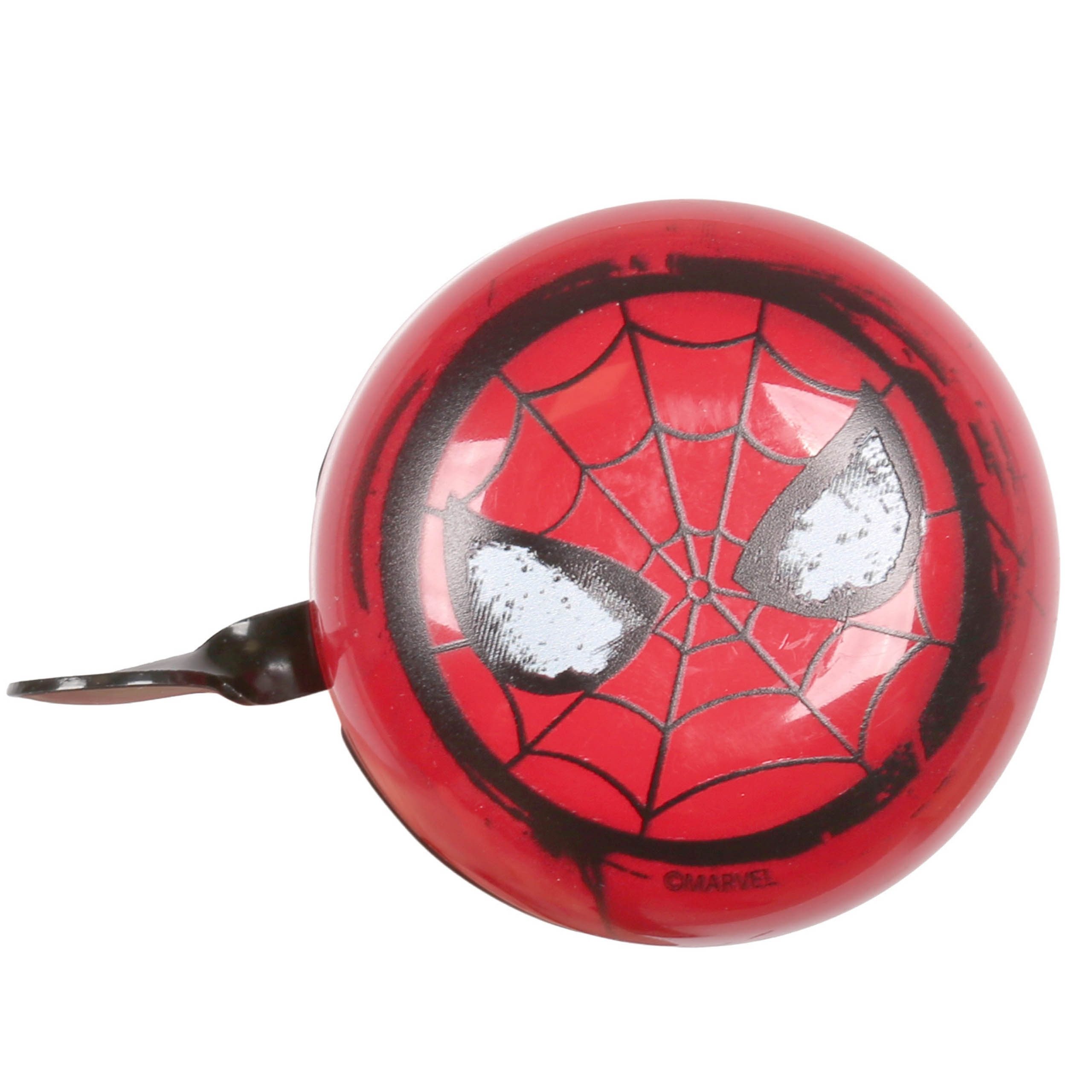 Sarcia.eu Fahrradklingel Marvel Spider-Man Metall-Fahrradklingel für Kinderlenker – Retro, 6 cm