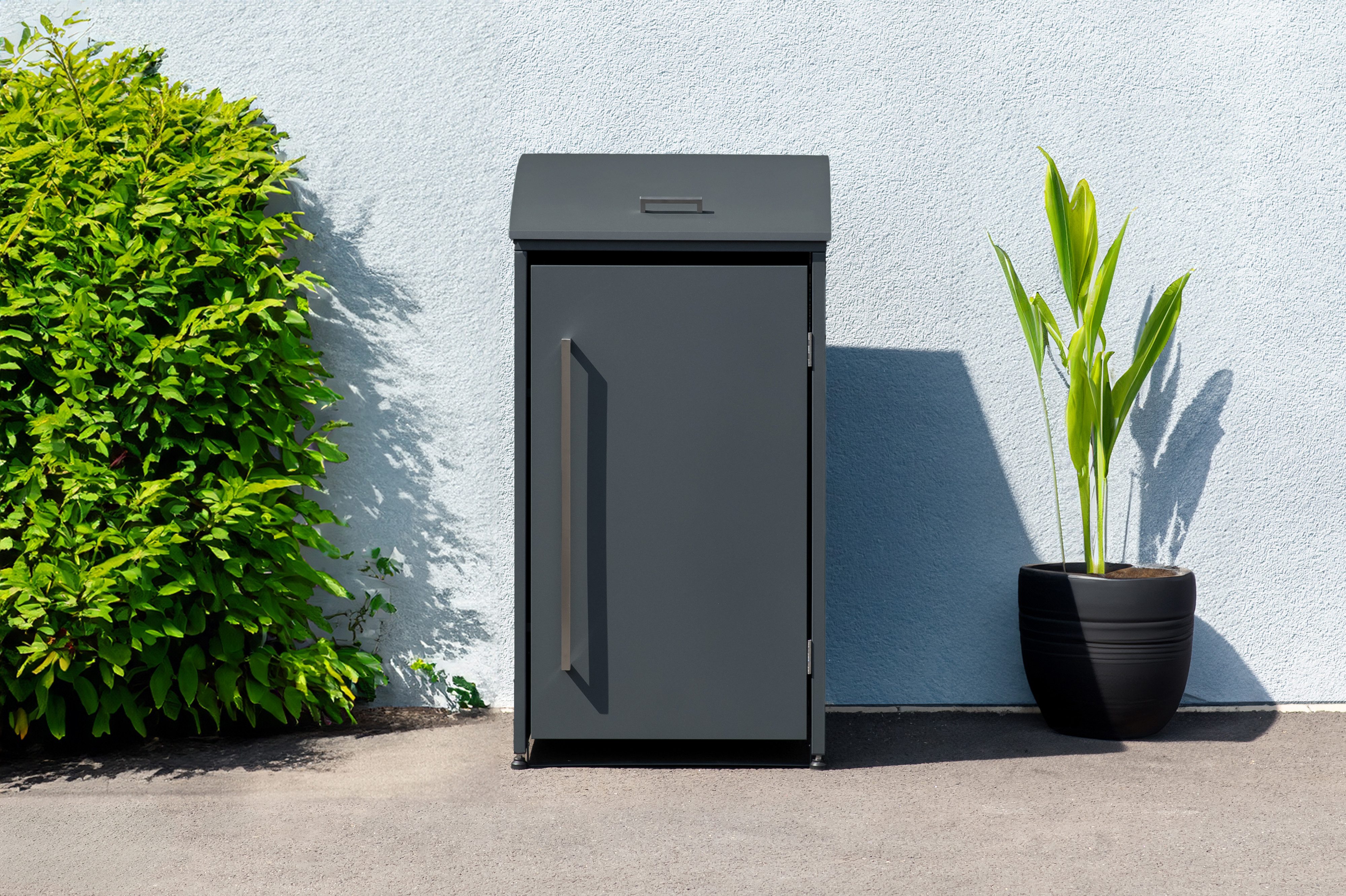 WESTMANN Mülltonnenbox Moderna 1, Platz für 1 Mülltonne 240 L, BxHxT: 72x83x135 cm