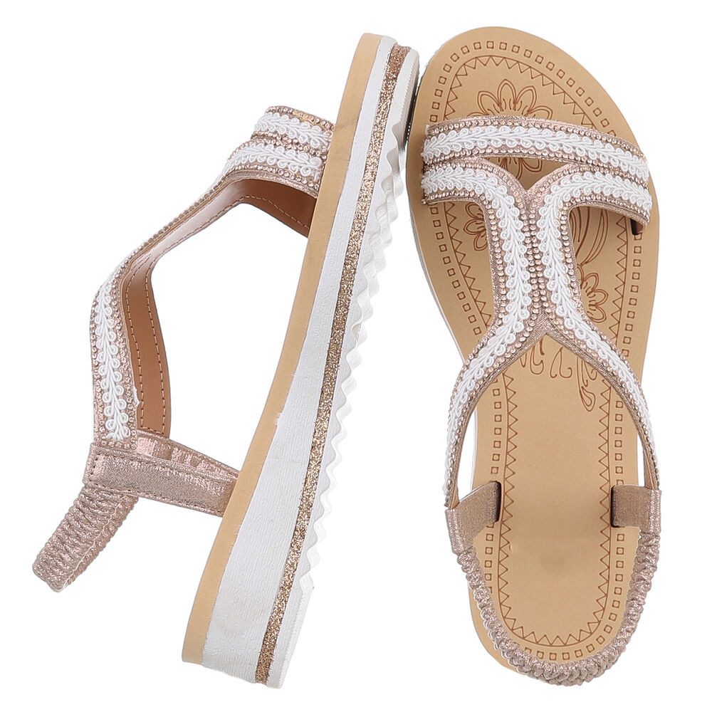 Ital-Design Bequeme Damen-Sandalen mit elegantem Design für den Sommer Riem günstig online kaufen