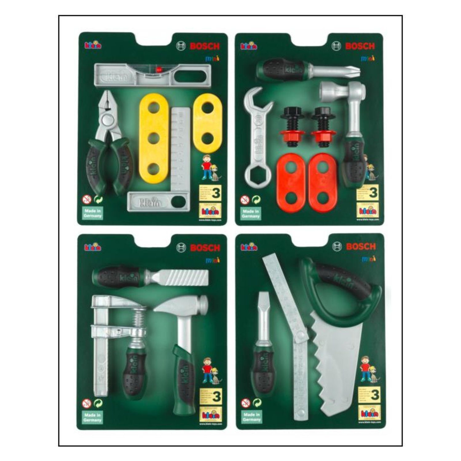 Theo Klein Spiel-Werkzeugstation 8007 BOSCH Werkzeugkarte