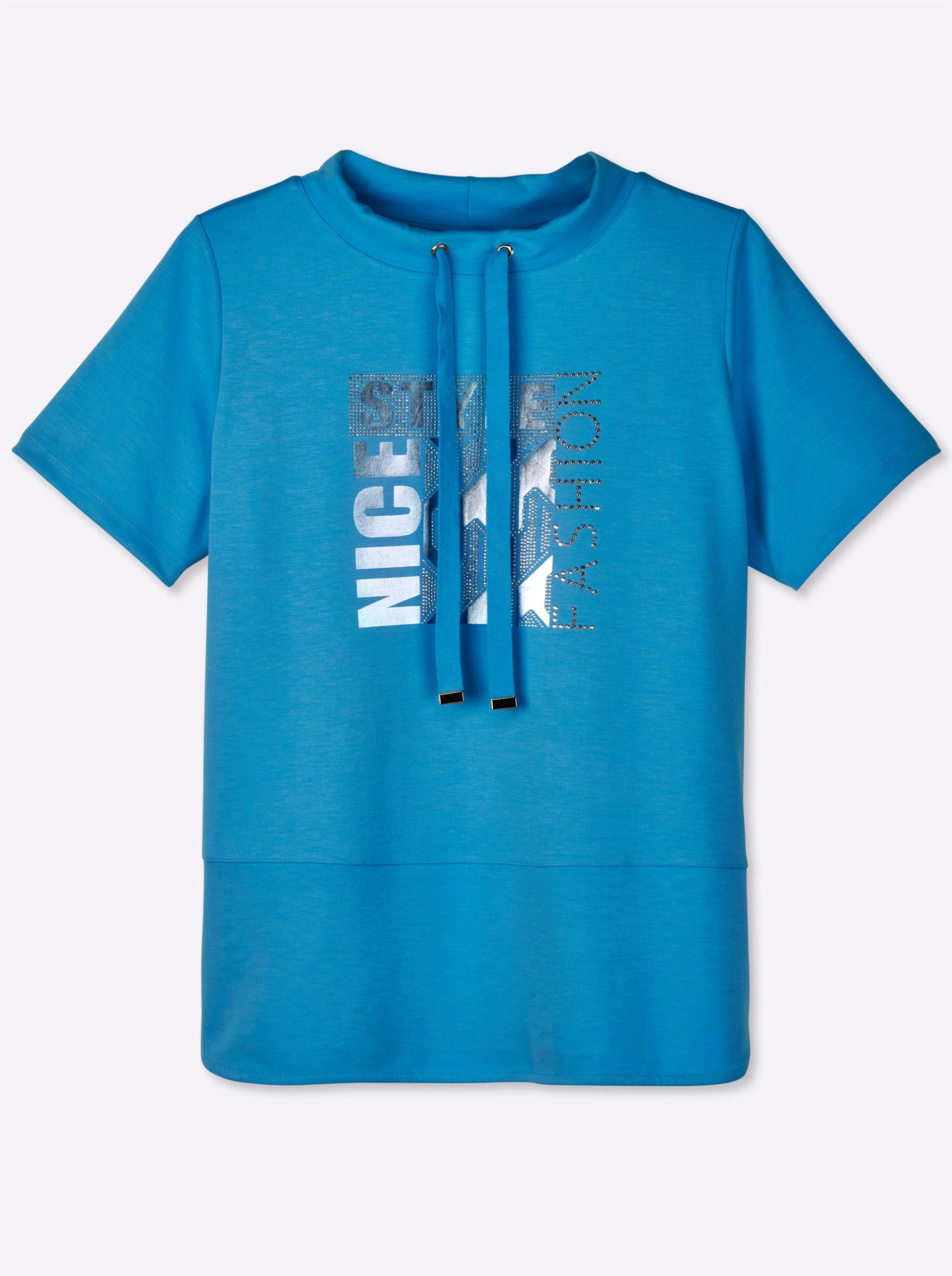 Witt Sweater Stehkragen-Shirt Kurzarm