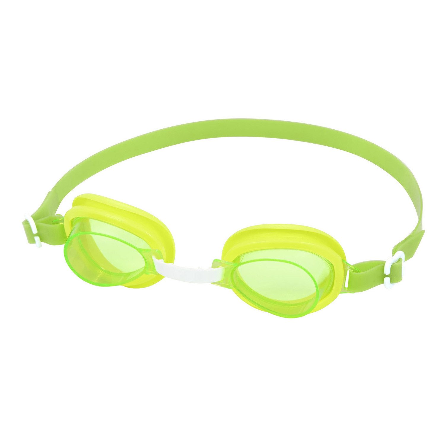 Bestway Schwimmbrille Aqua Burst Essential™, (Packung, 1-St., für Kinder ab 3 Jahren), 100% latexfrei, Nasenbügel und Silikon-Kopfband verstellbar