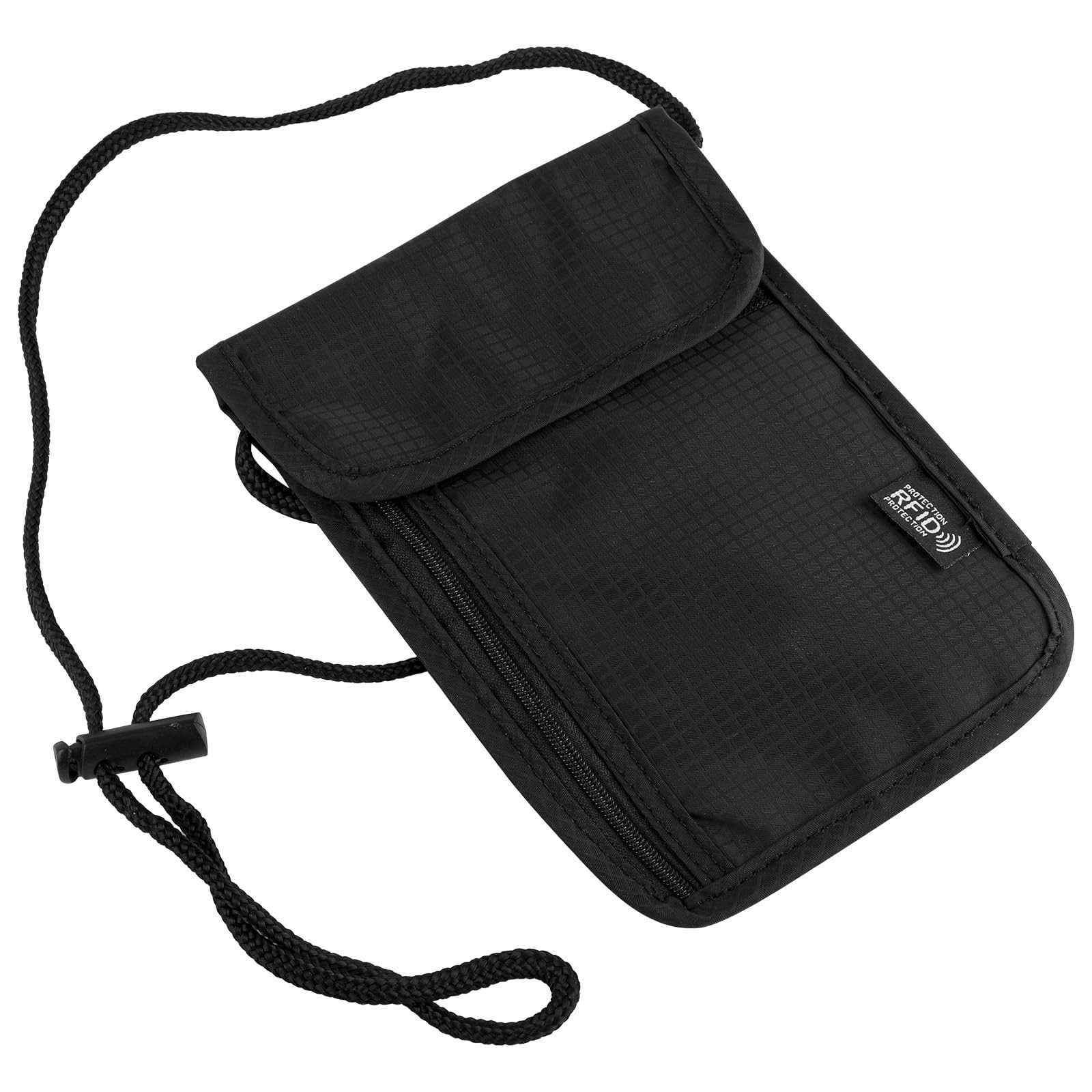 FOUORTUNATE-BEE Brustbeutel RFID-Schutz Brusttasche – Wasserfester, Diebstahlsicherer Travel Bag