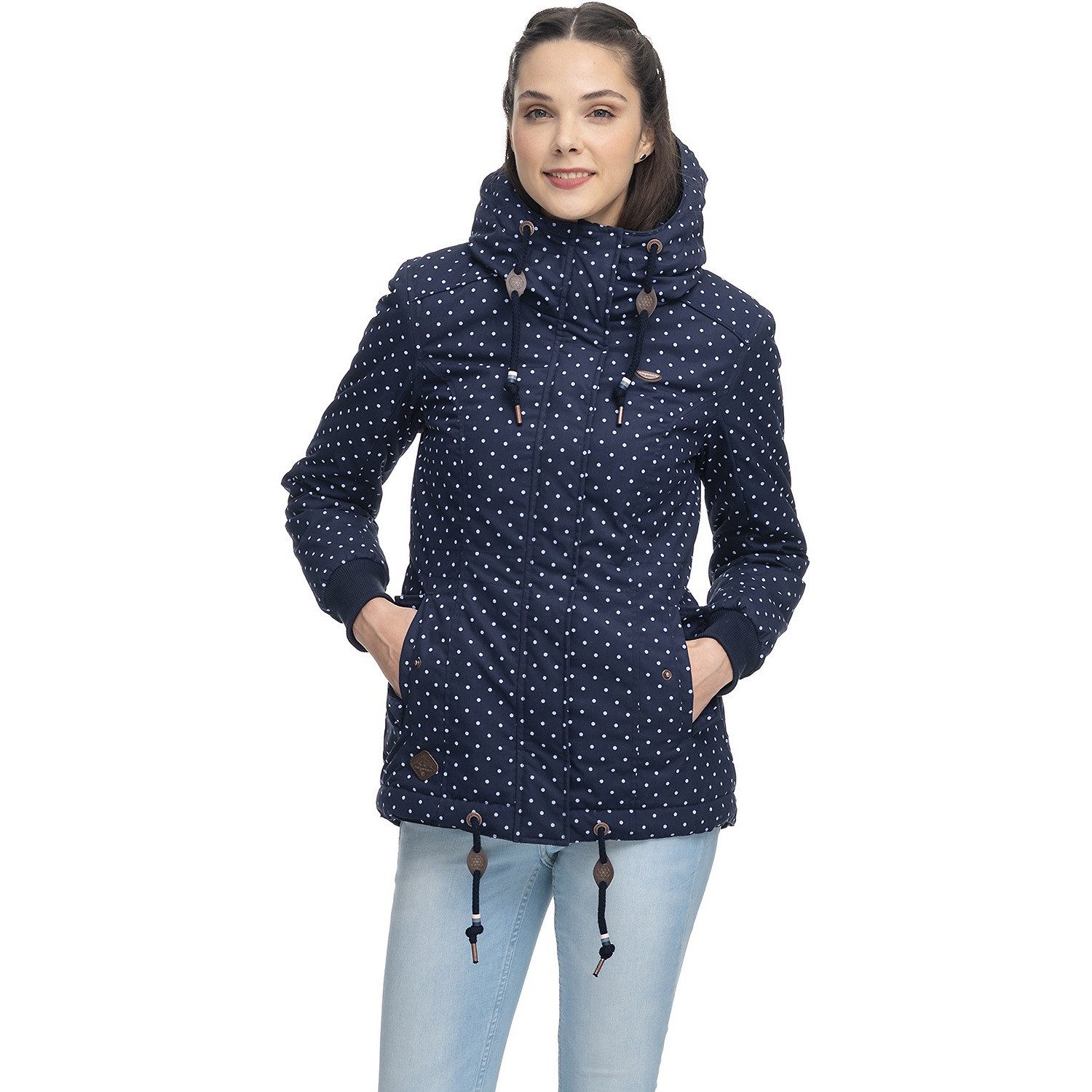 Ragwear Softshelljacke Funktionsjacke W DANKA DOTS