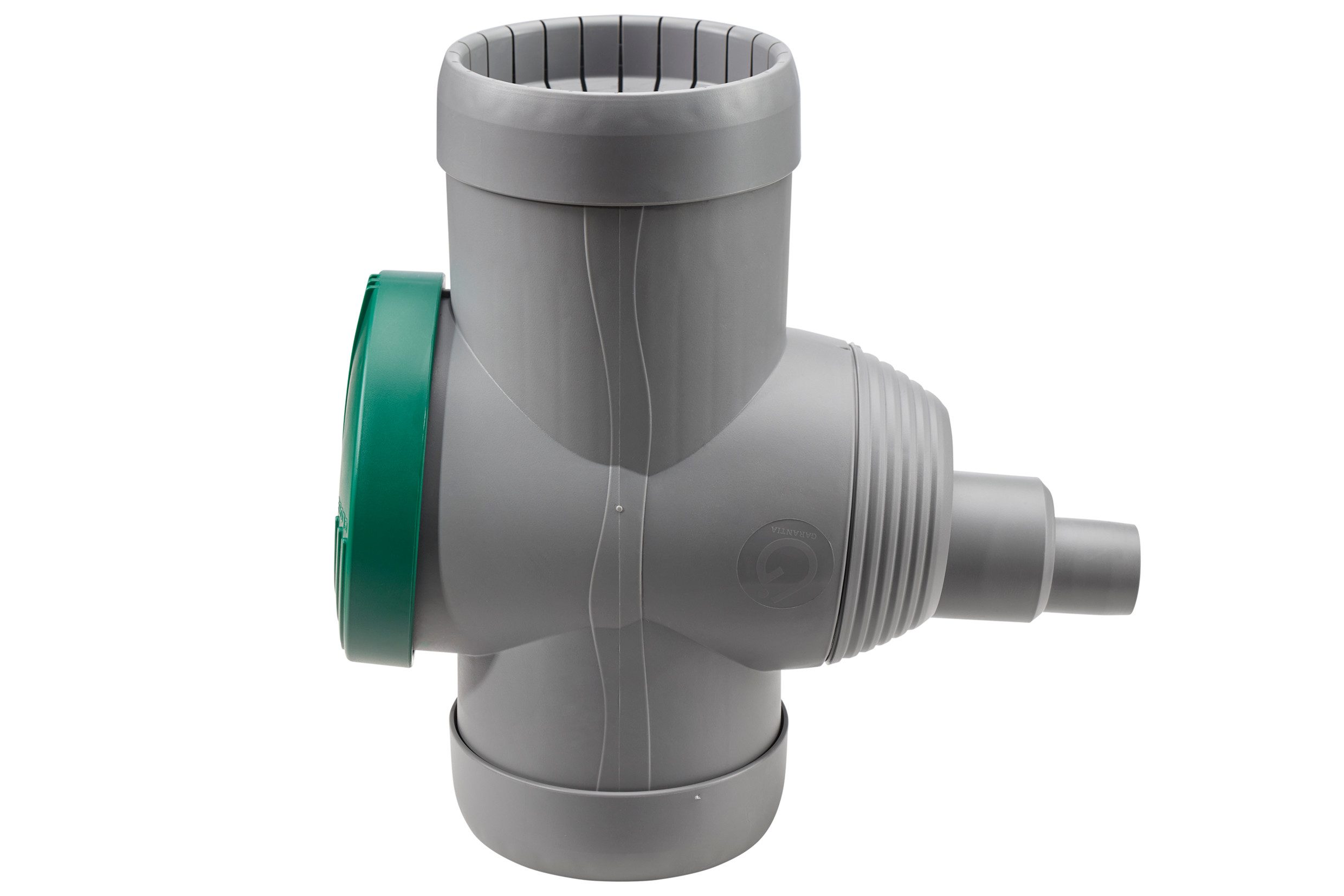 GARANTIA Regentonne Regensammler Inox DN 68-100 grau inkl. Filtereinsatz, 0 l