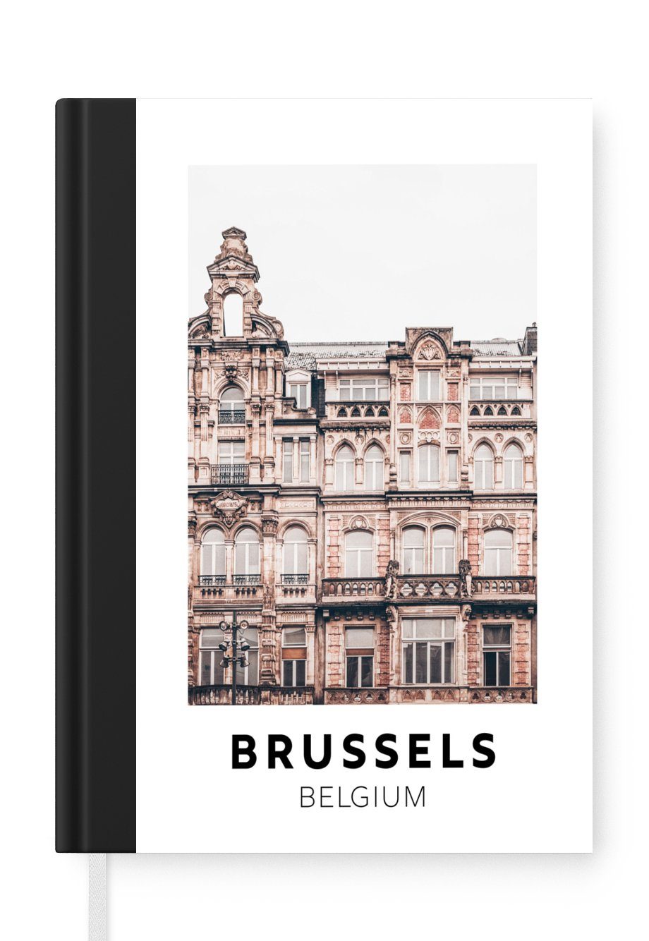 Günstiger Kauf MuchoWow Notizbuch Brüssel Notizheft, Tagebuch, Seiten, Haushaltsbuch - 98 A5, Architektur, Belgien Journal, Merkzettel, 