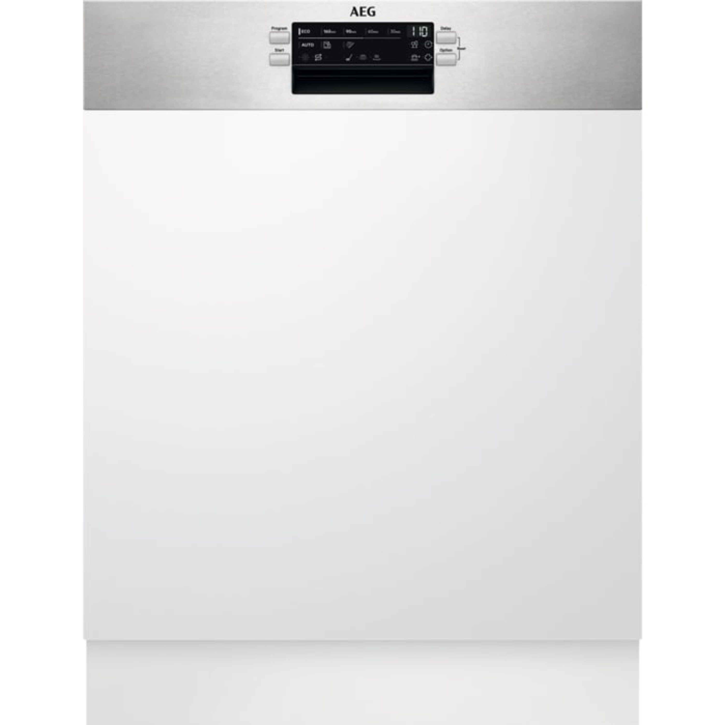 AEG teilintegrierbarer Geschirrspüler 3000 FEB52620ZM, 9.9 l, 9 Maßgedecke, ExtraHygiene-Programm, Wassersensor
