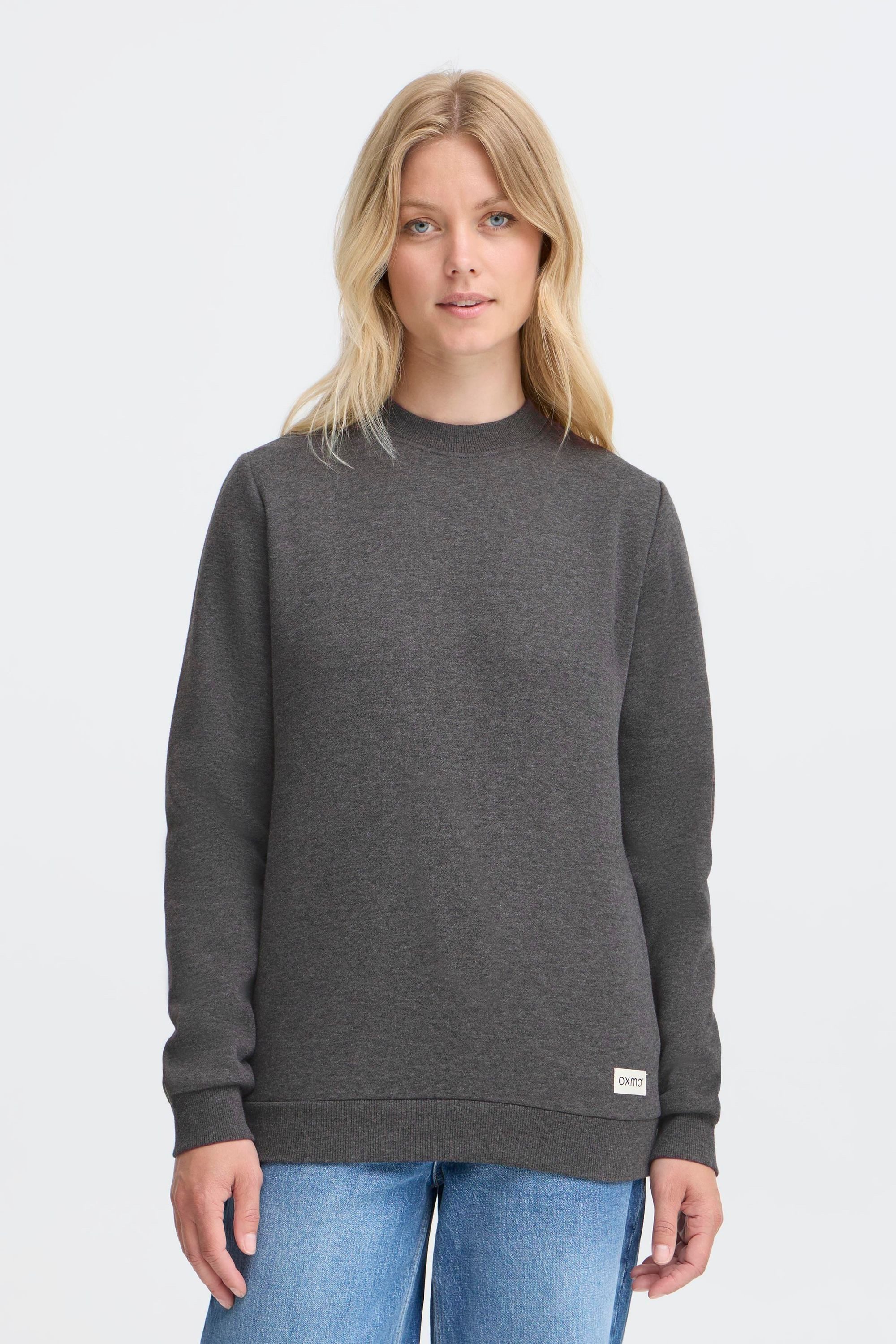 OXMO Sweater OXKAREN ONECK Basic Sweatshirt günstig online kaufen