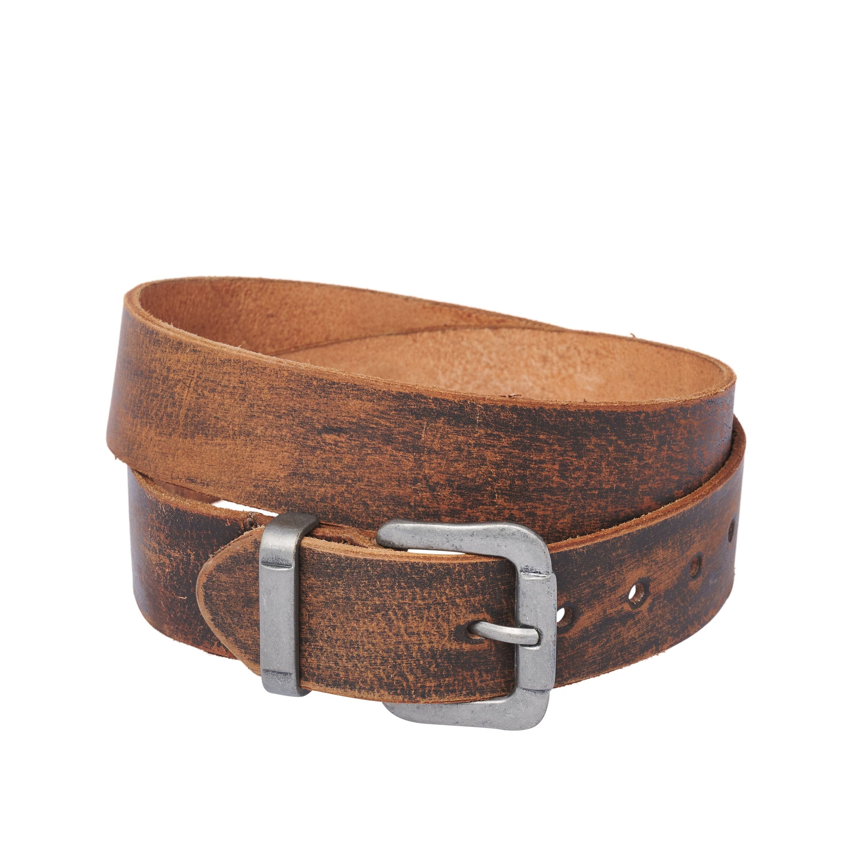 Trachtenkult Ledergürtel Gürtel in dunkelbraun günstig online kaufen