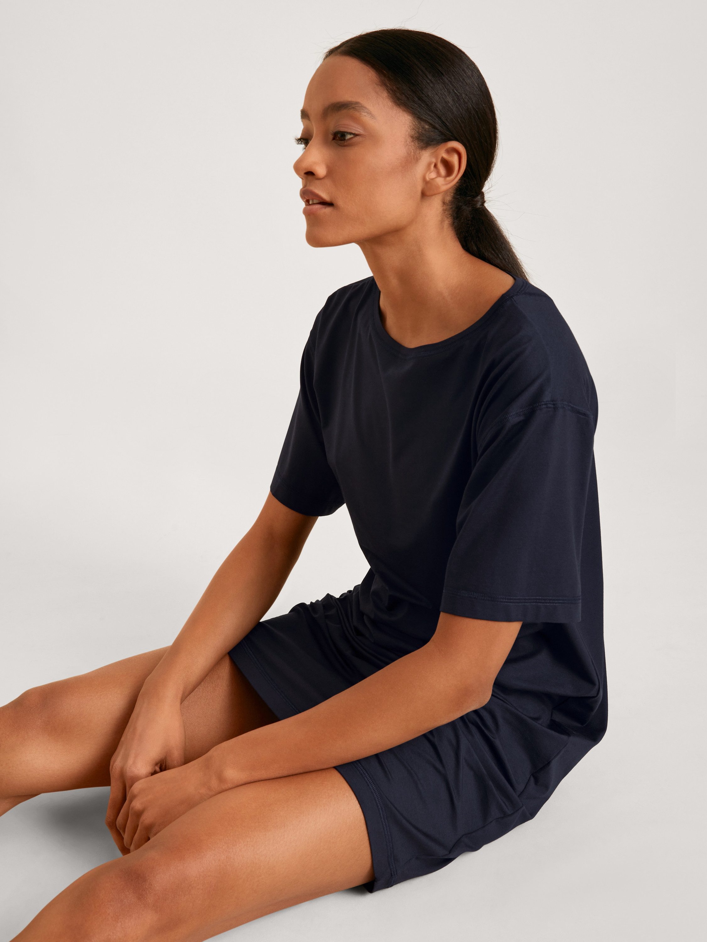 CALIDA Nachthemd DEEPSLEEPWEAR Balancing Damen (1-tlg) temperatur- und feuchtigkeitsregulierend, für sensible Haut, fließend