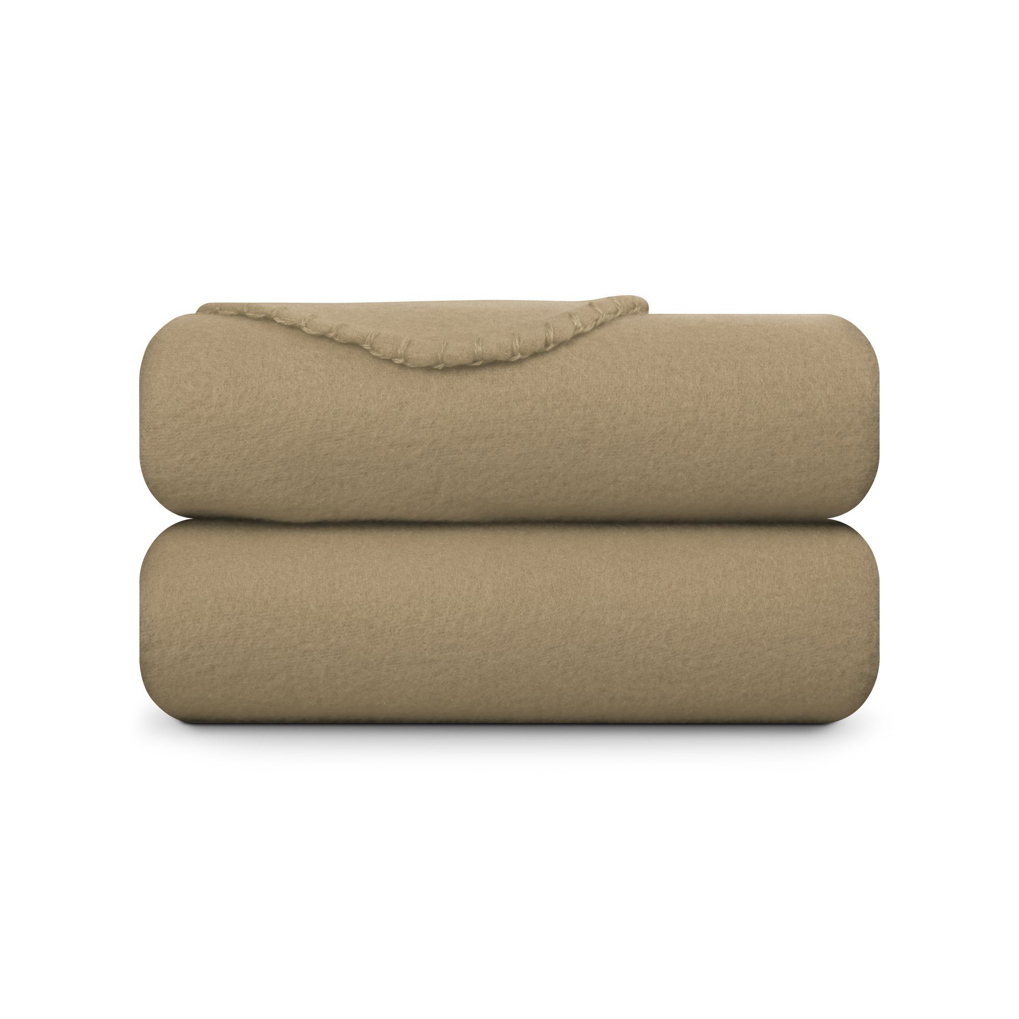 Wohndecke Fleece mit Kettelrand 130x170 cm, Bestlivings, Fleecedecke, samtweich, angenehm leicht, 30°C waschbar, OEKO-TEX