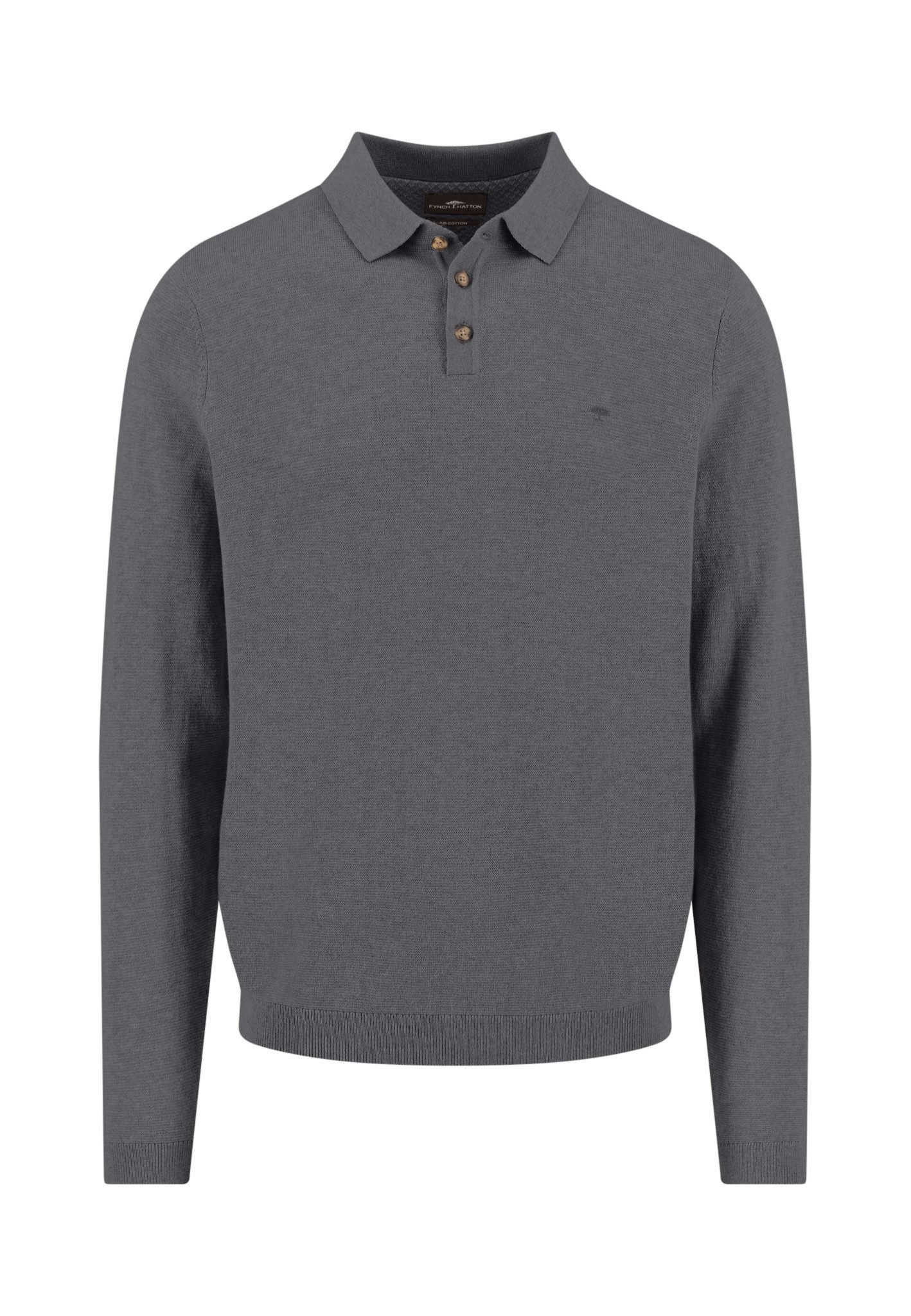 FYNCH-HATTON Strickpullover mit Logo Stickerei günstig online kaufen
