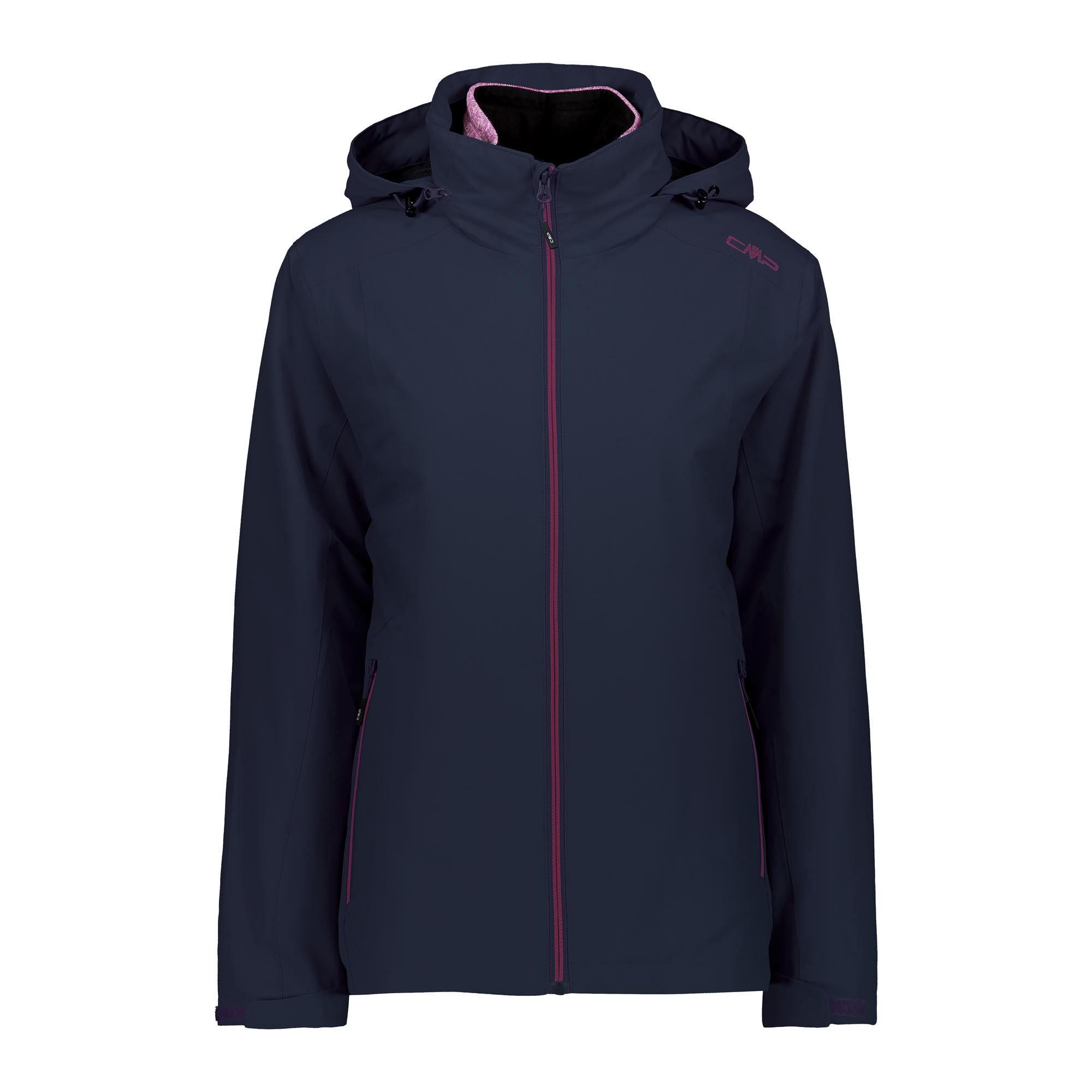 Outdoorjacke CMP Damen Jacke Woman Jacket Zip Hood 30Z1426D