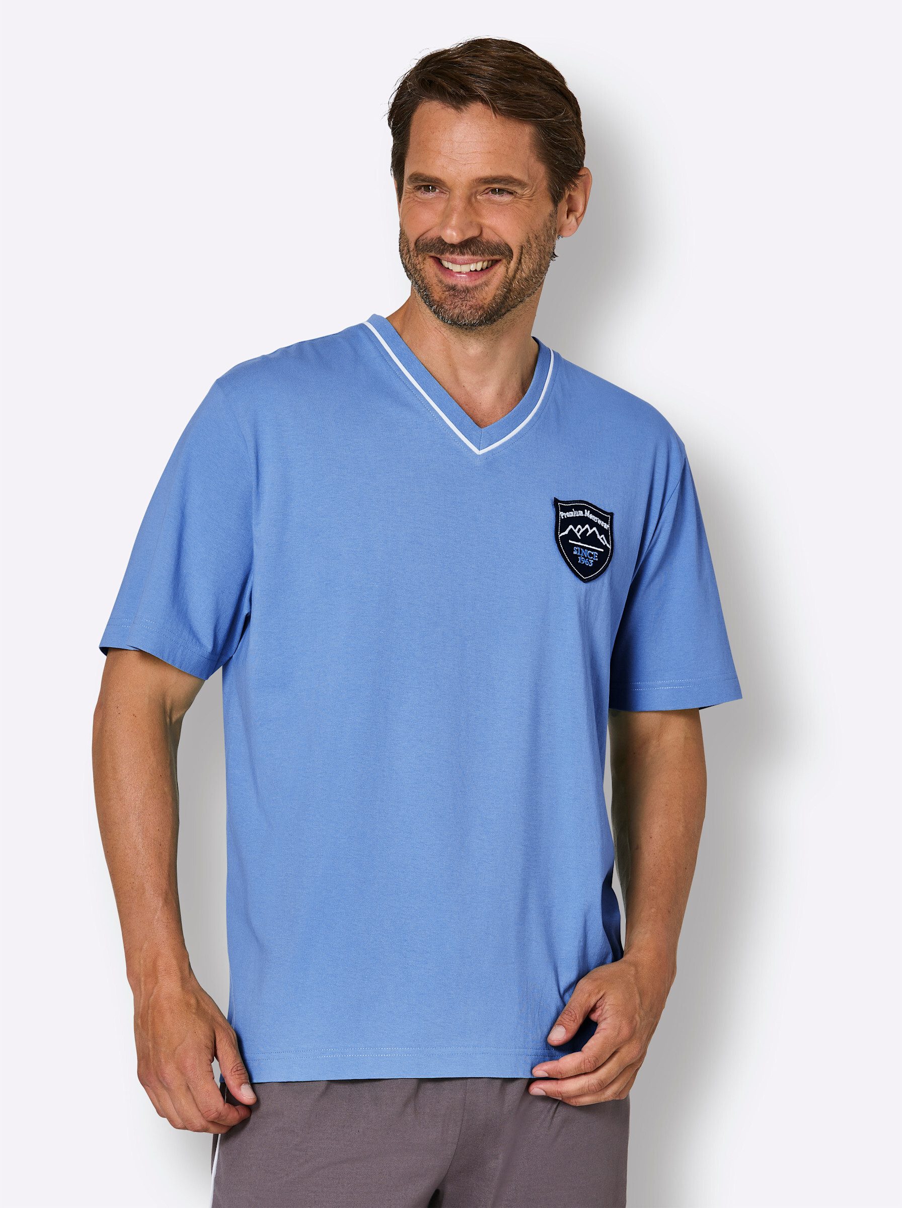 Witt Schlafanzug Schlafanzug-Shirt Kurzarm